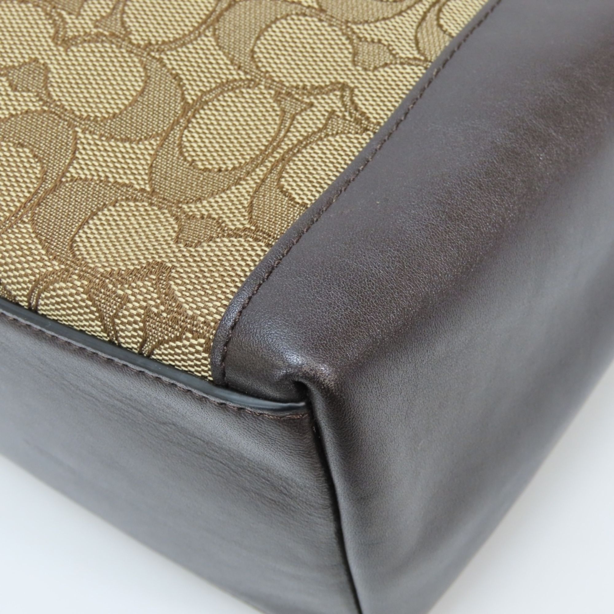 Signature Canvas Leather Tote Bag (Pre-Owned) - Coach - Modalova