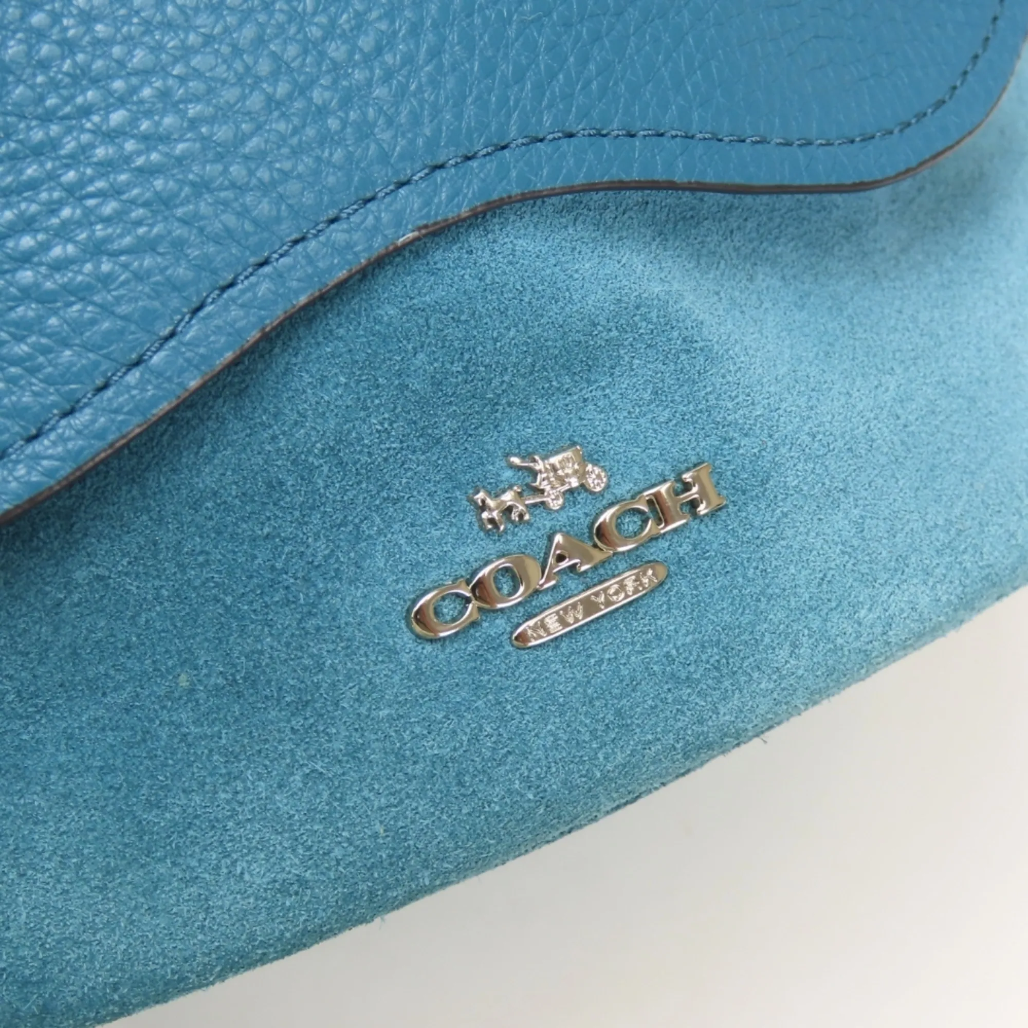 Leather Suede Shoulder Bag (Pre-Owned) - Coach - Modalova