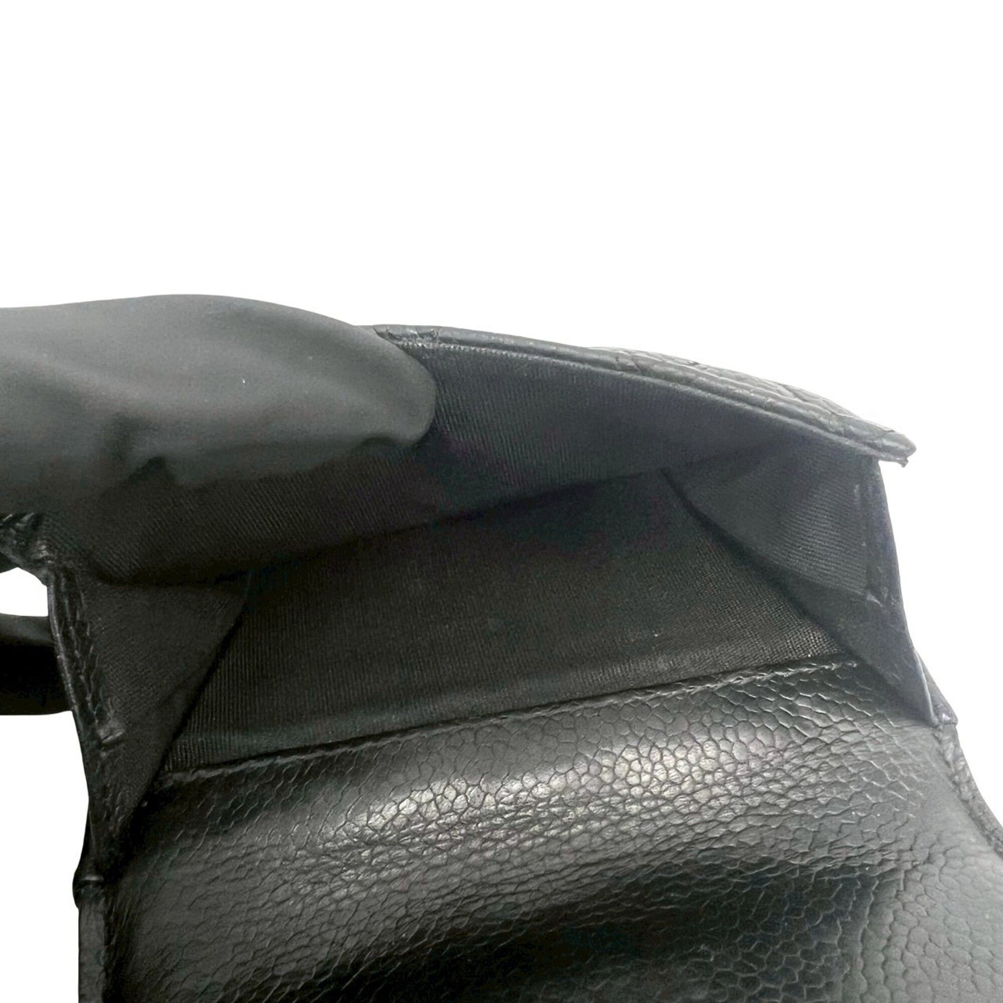 Grained Calfskin Wallet (Tri-Fold) (Pre-Owned) - Chanel - Modalova