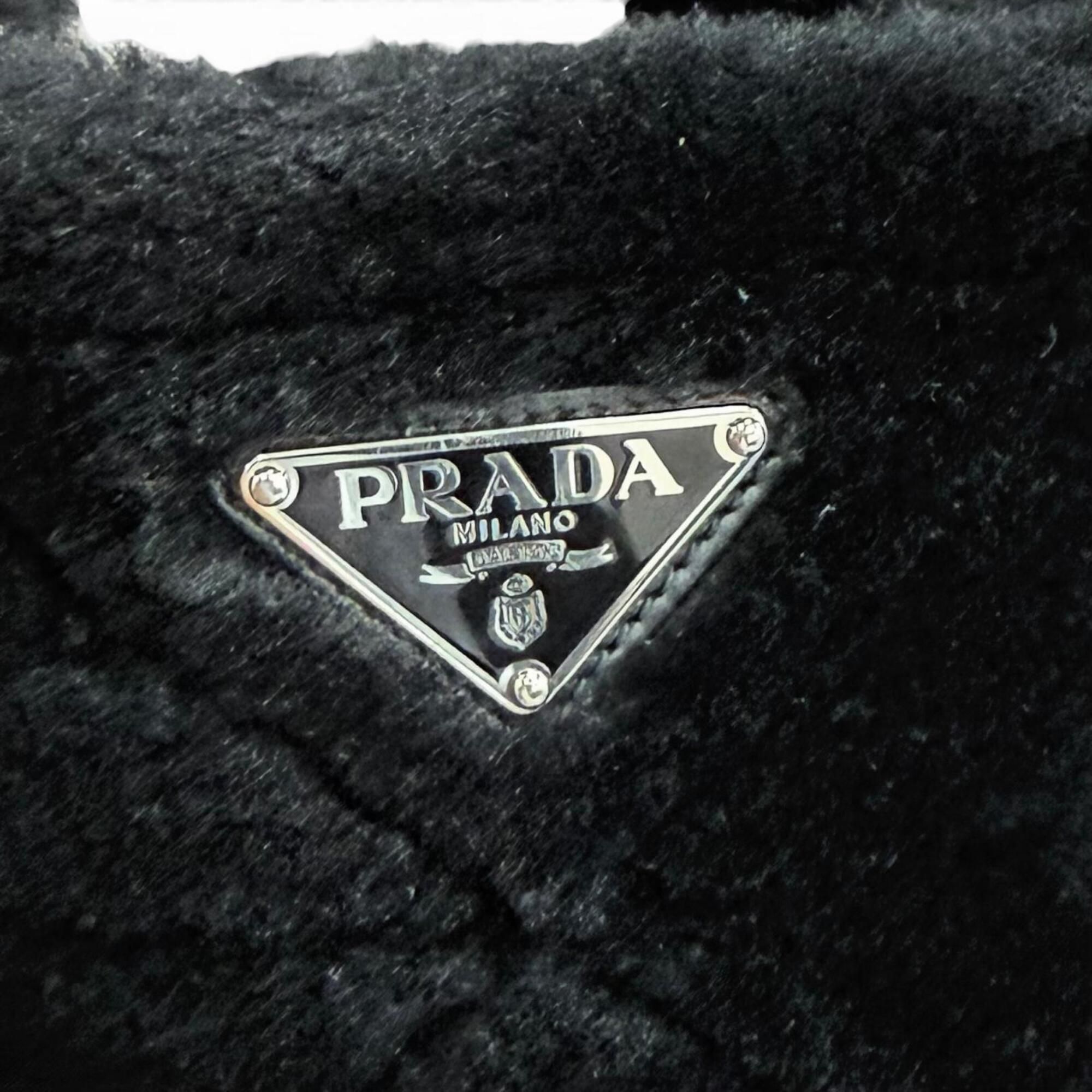 Leather Pouch Shoulder Bag (Pre-Owned) - Prada - Modalova