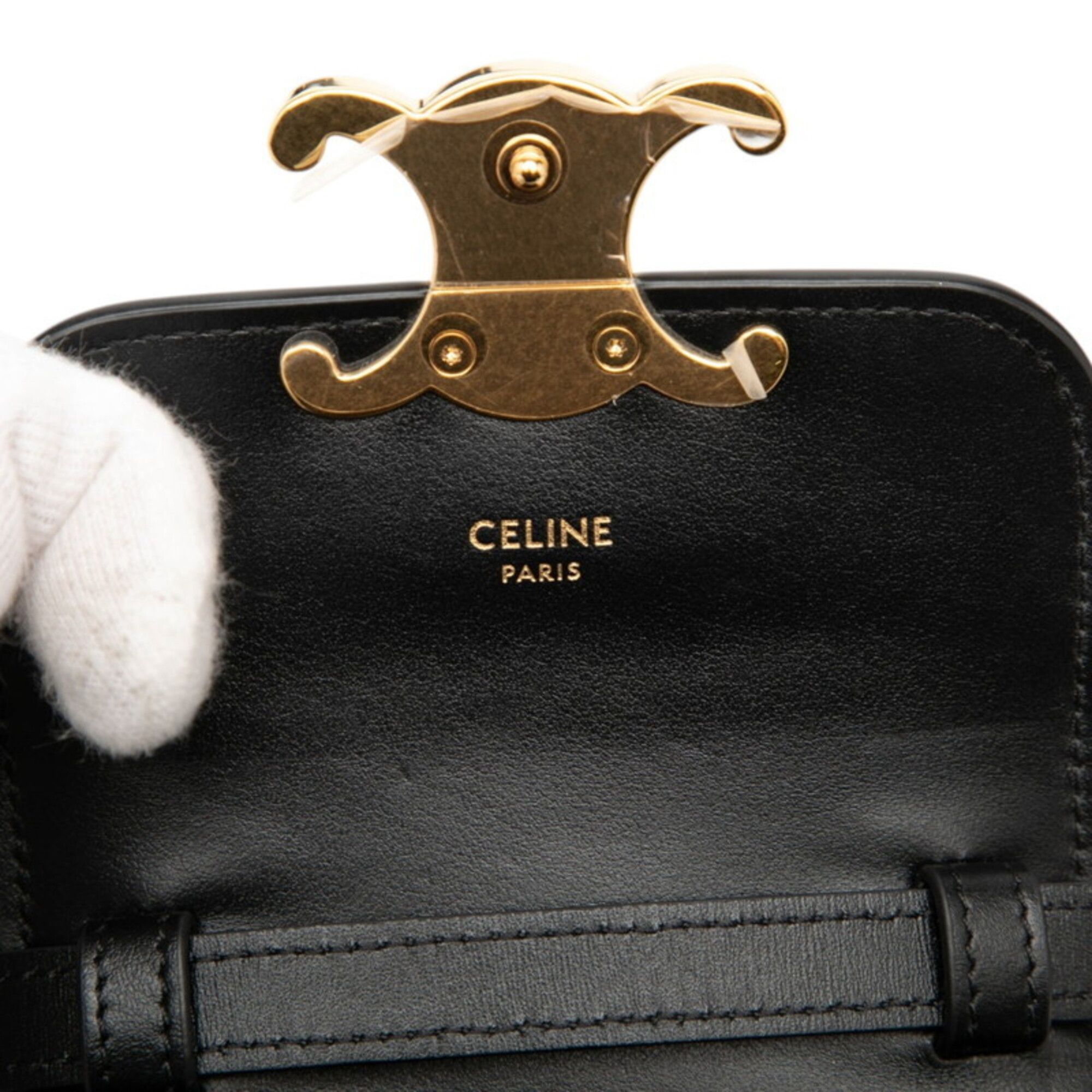 Leather Pochette Shoulder Bag (Pre-Owned) - Celine - Modalova