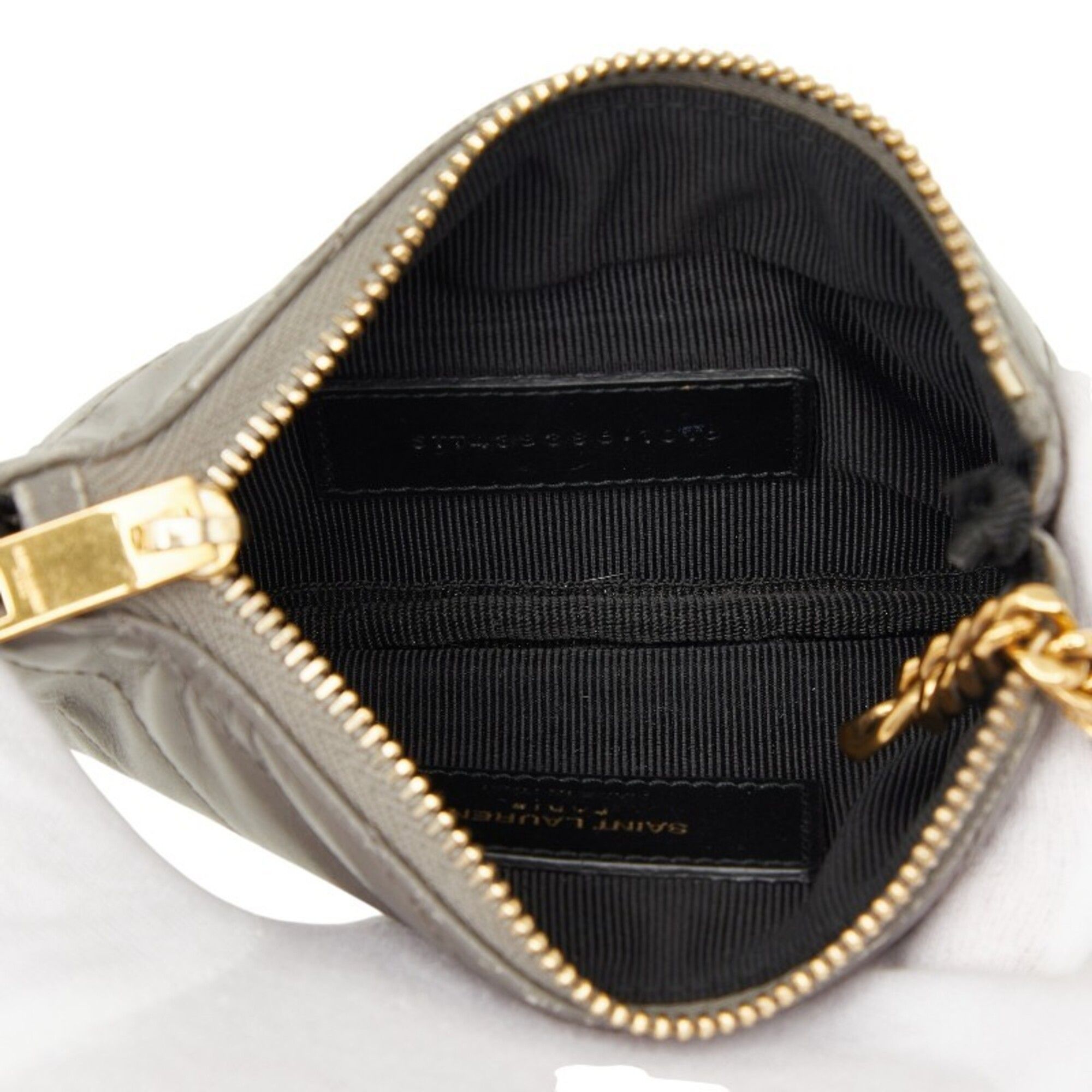 Leather Long Wallet (Bi-Fold) (Pre-Owned) - Saint Laurent - Modalova