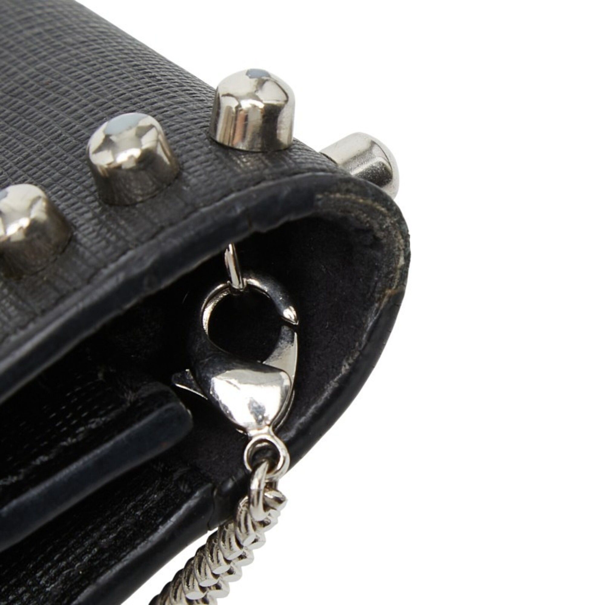 Leather Fur Shoulder Bag (Pre-Owned) - Fendi - Modalova