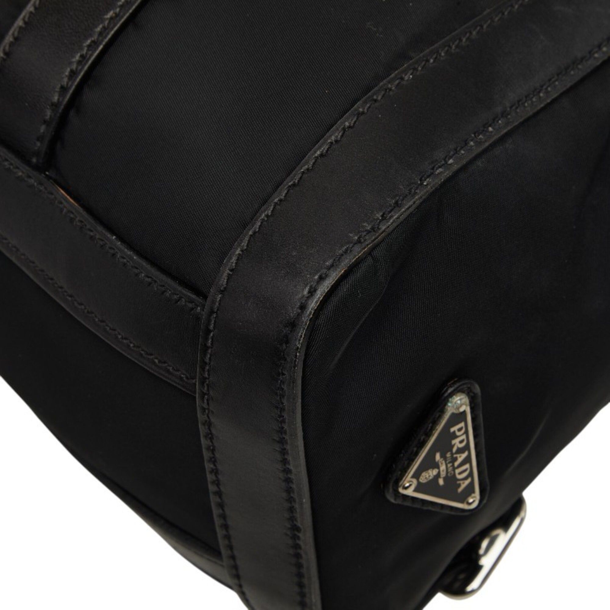 Nylon Leather Shoulder Bag (Pre-Owned) - Prada - Modalova