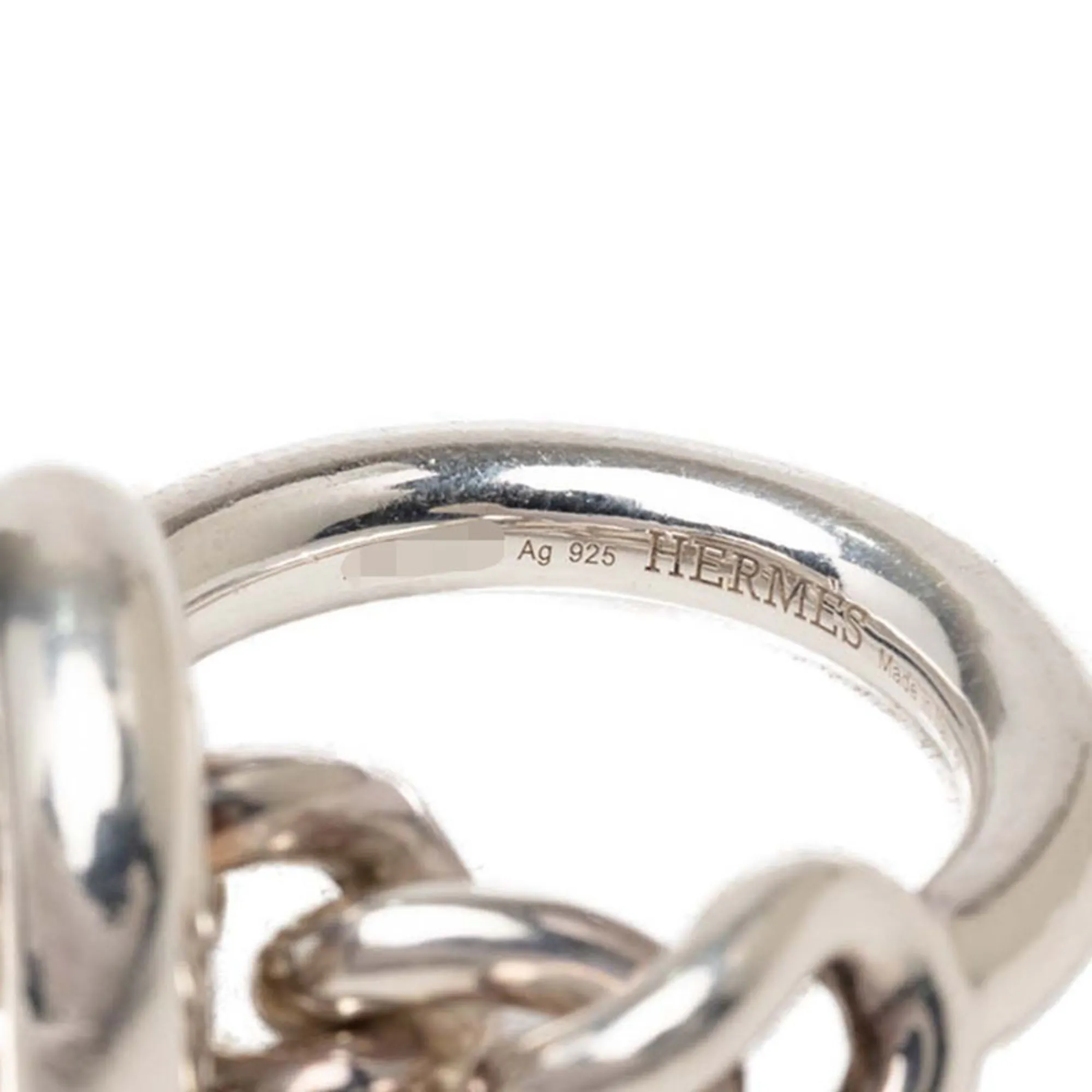 Silver 925 Band Ring (Pre-Owned) - Hermes - Modalova