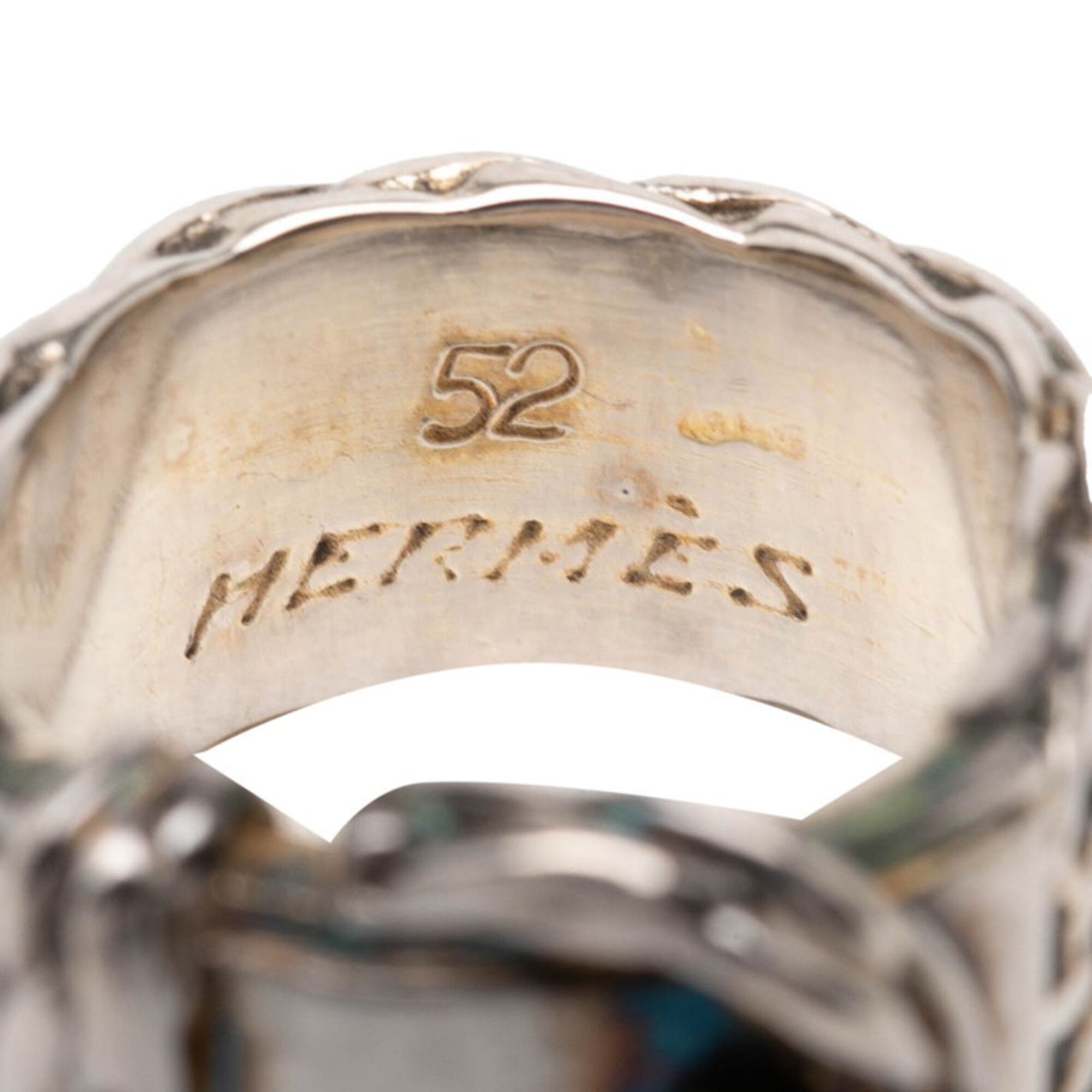 Silver Silver 925 Band Ring (Pre-Owned) - Hermes - Modalova