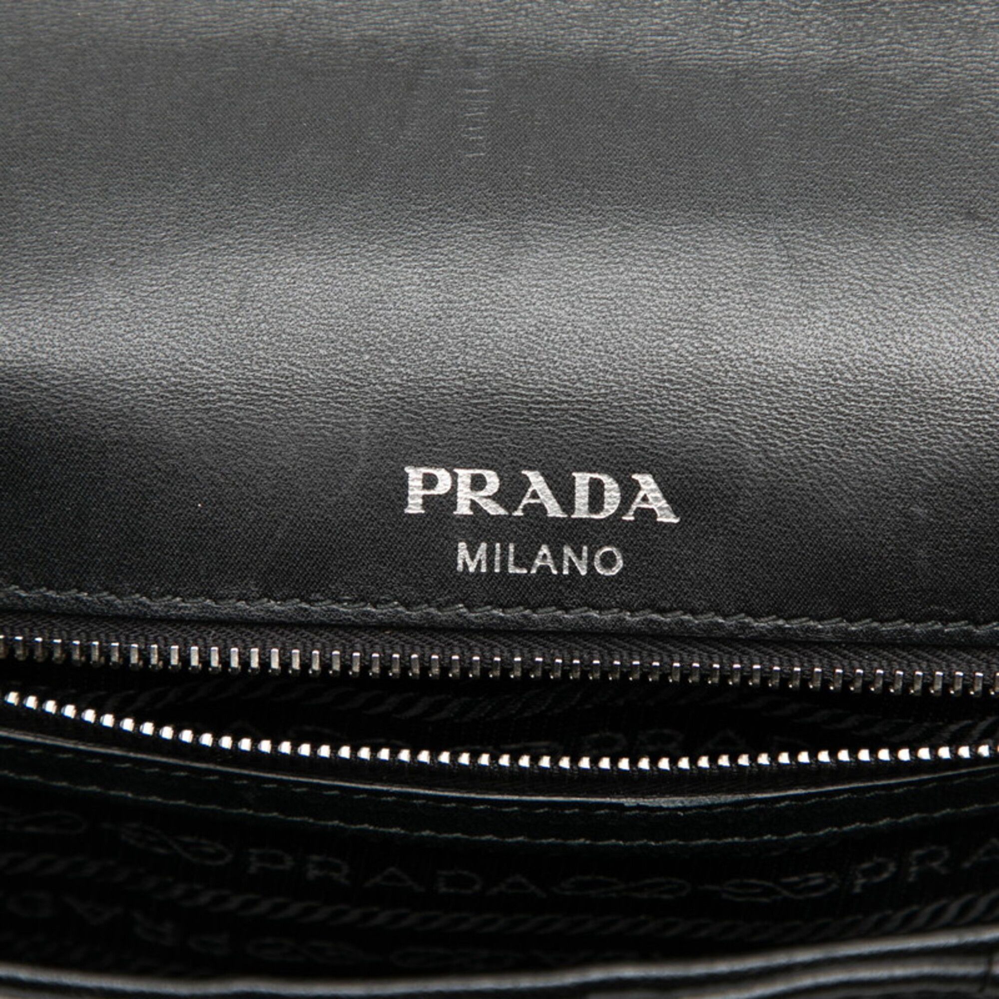 Leather Shoulder Bag (Pre-Owned) - Prada - Modalova