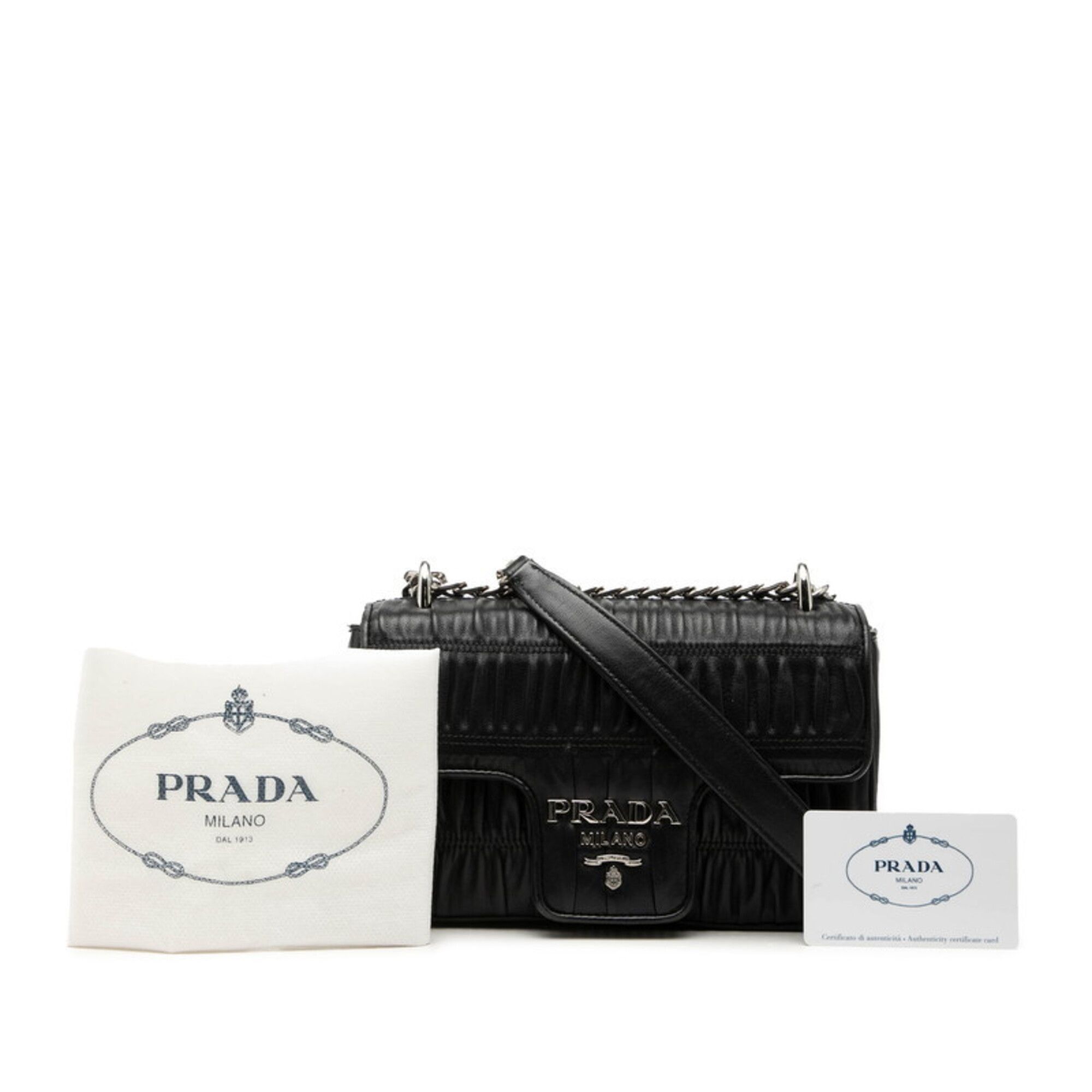 Leather Shoulder Bag (Pre-Owned) - Prada - Modalova