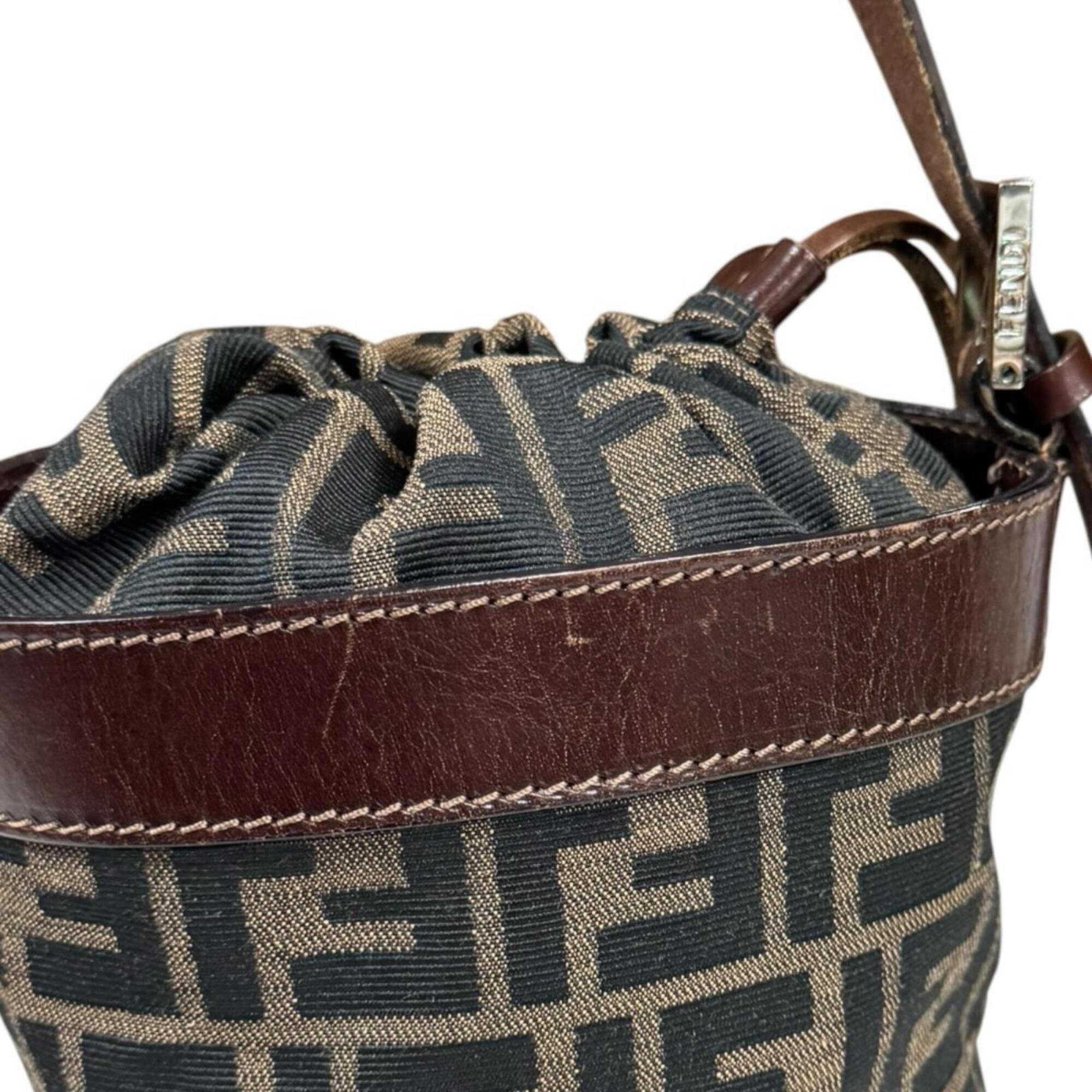 Canvas Leather Handbag (Pre-Owned) - Fendi - Modalova