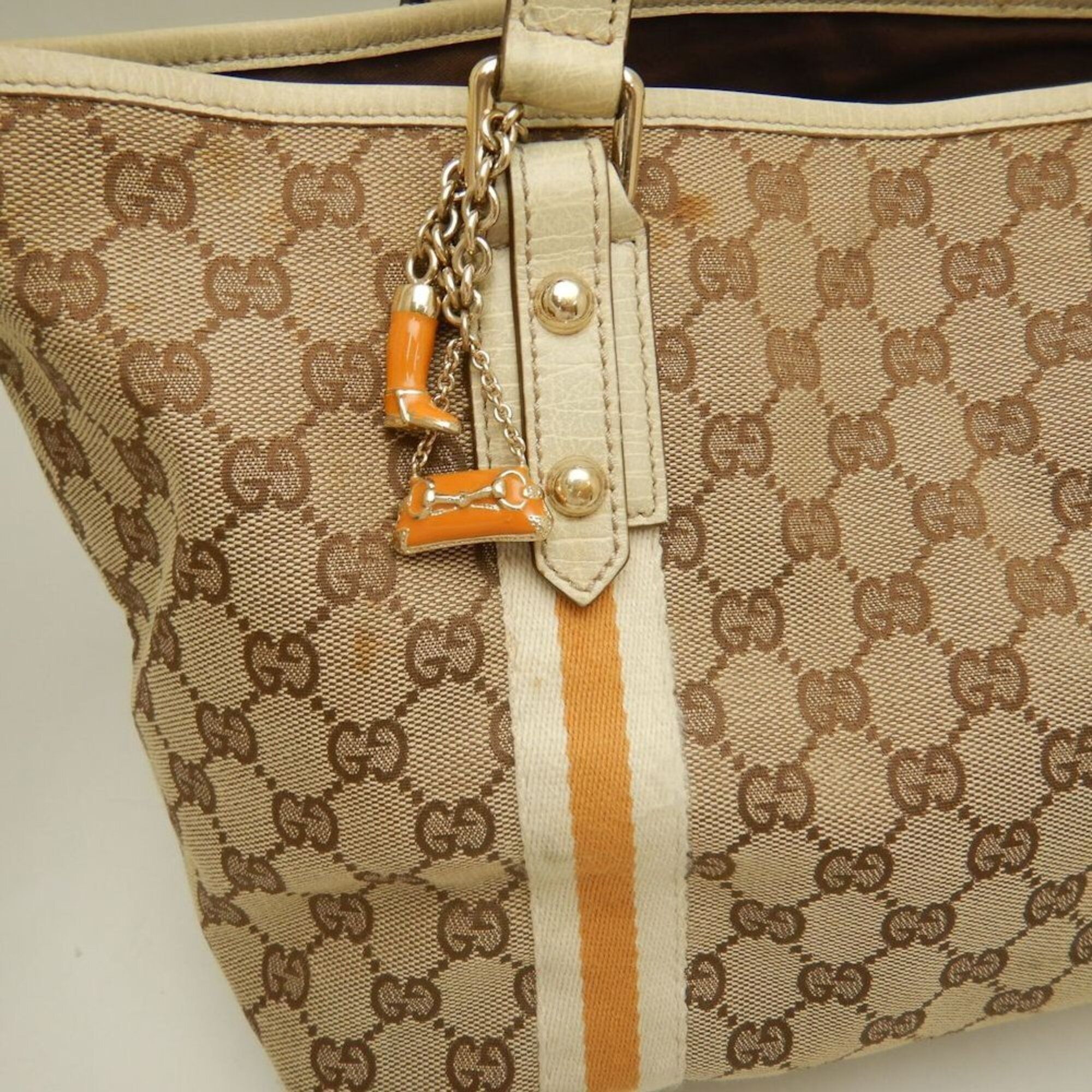 Gg Canvas Tote Bag (Pre-Owned) - Gucci - Modalova