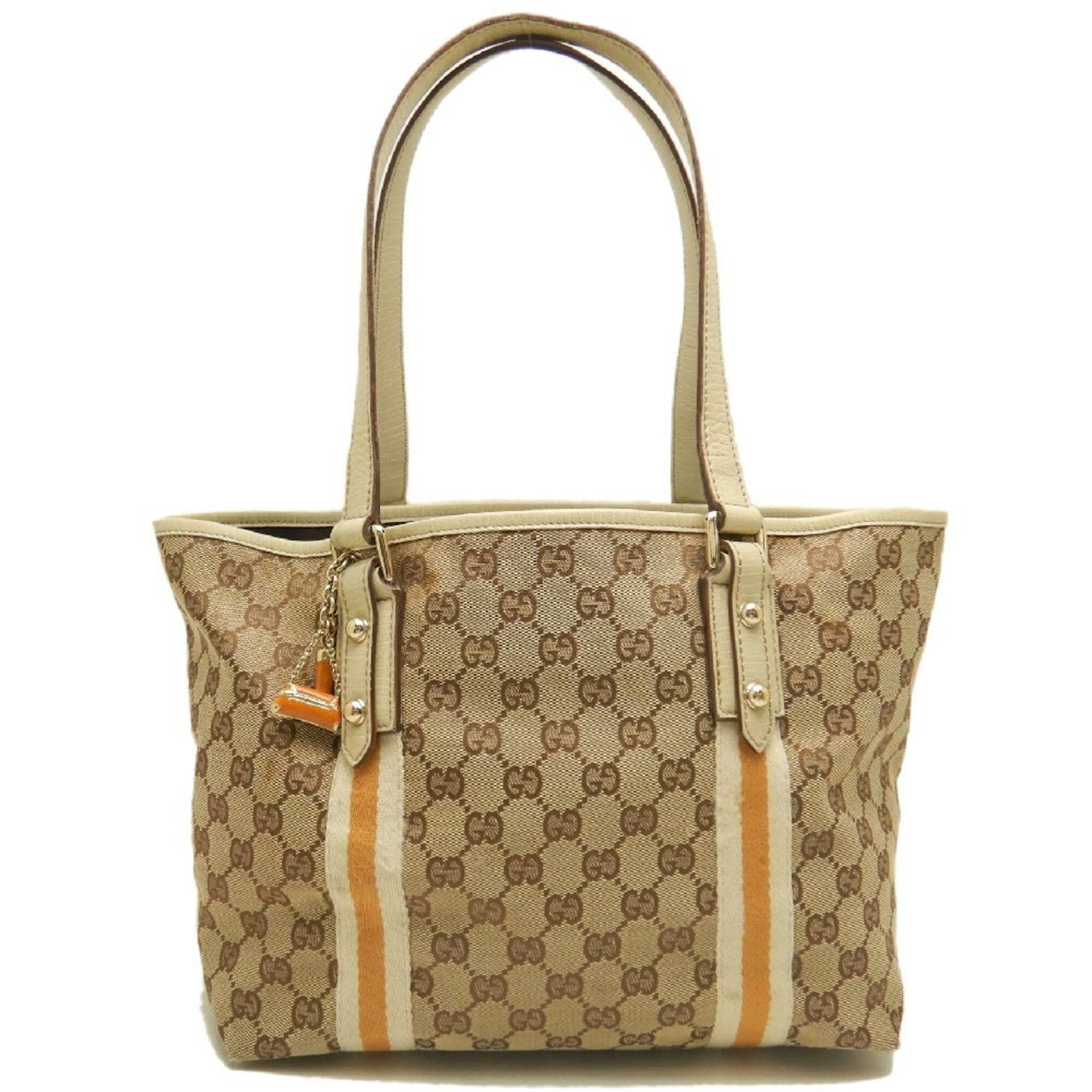 Gg Canvas Tote Bag (Pre-Owned) - Gucci - Modalova