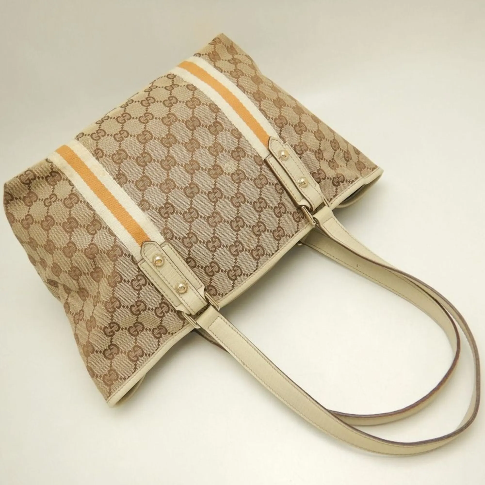 Gg Canvas Tote Bag (Pre-Owned) - Gucci - Modalova