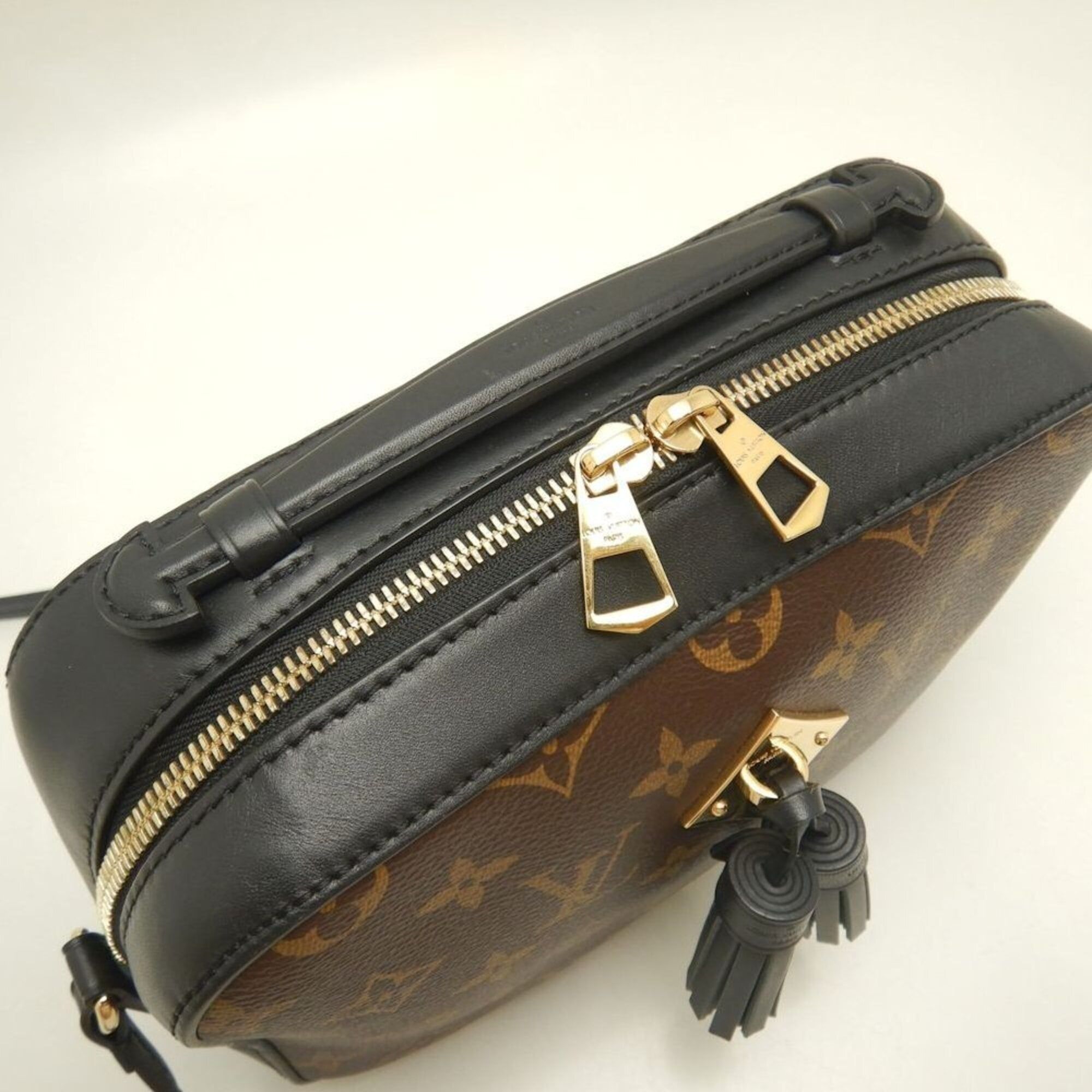 Coated Canvas Leather Shoulder Bag (Pre-Owned) - Louis Vuitton - Modalova