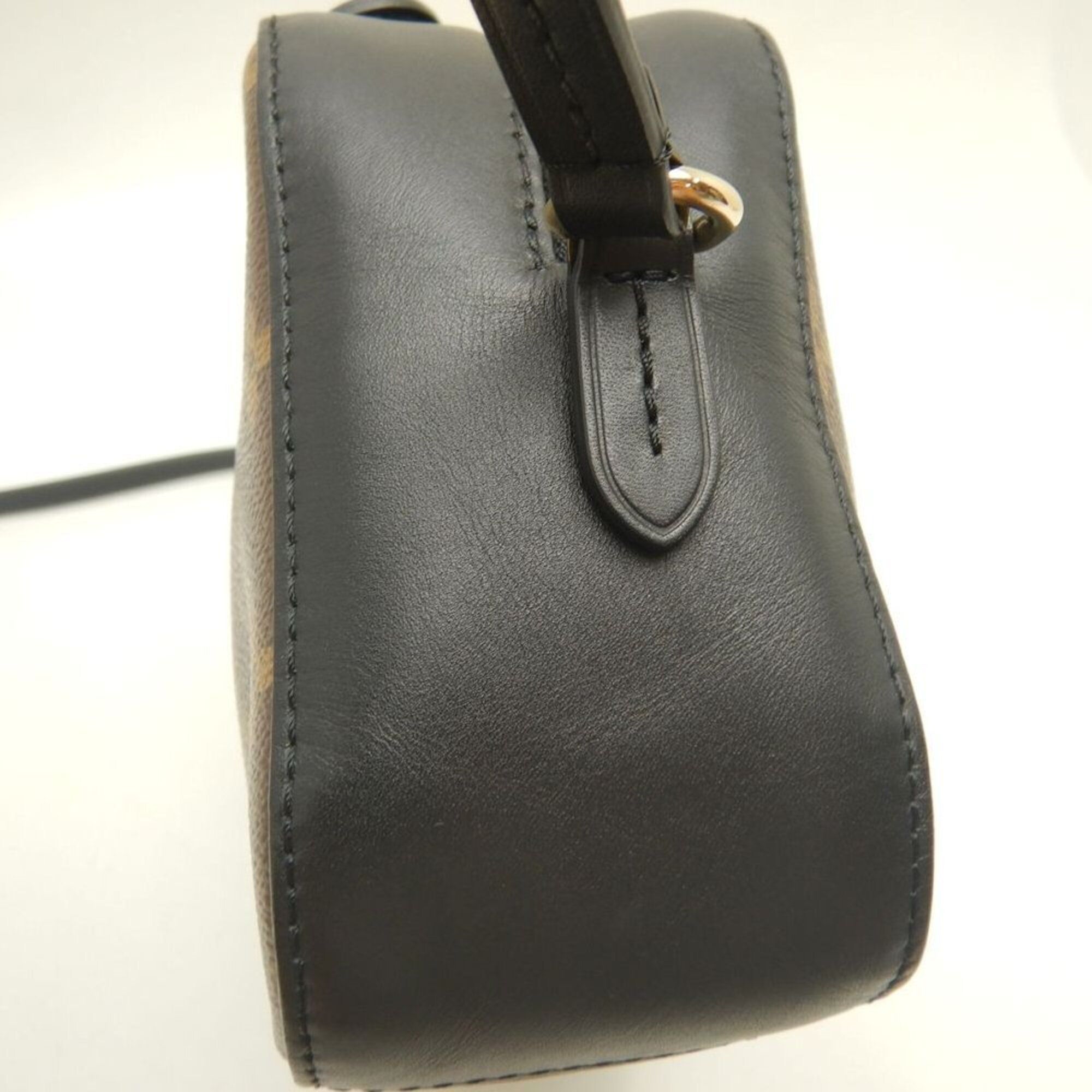 Coated Canvas Leather Shoulder Bag (Pre-Owned) - Louis Vuitton - Modalova