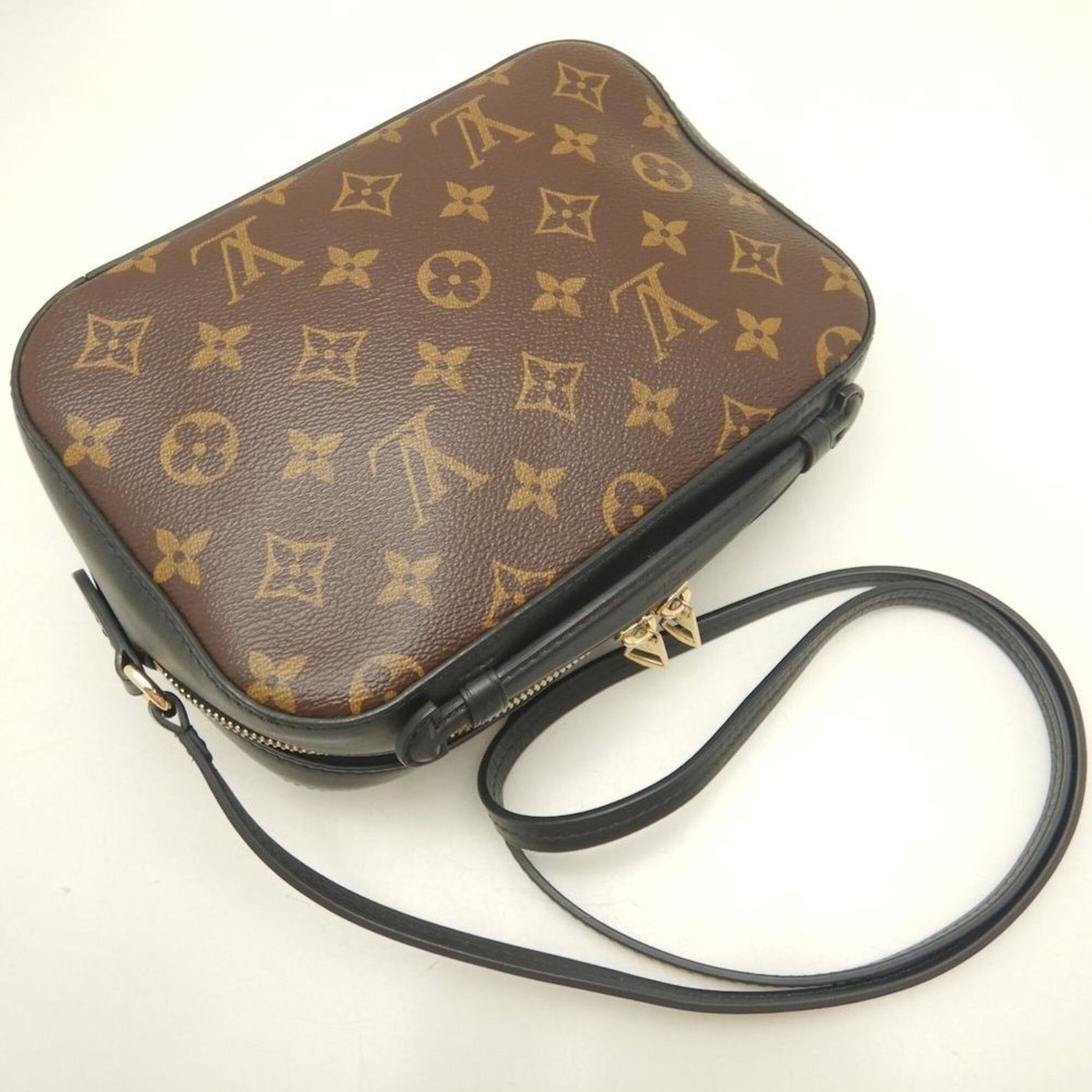 Coated Canvas Leather Shoulder Bag (Pre-Owned) - Louis Vuitton - Modalova