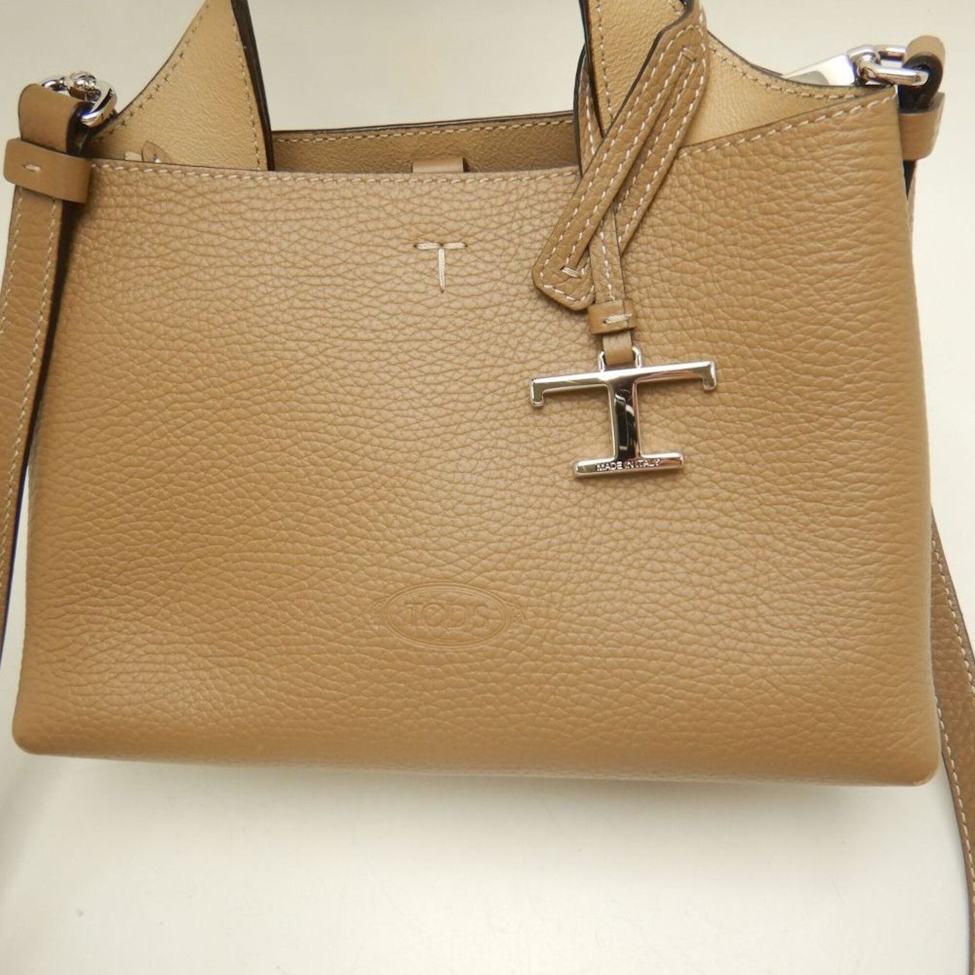 Leather Handbag (Pre-Owned) - Tod's - Modalova