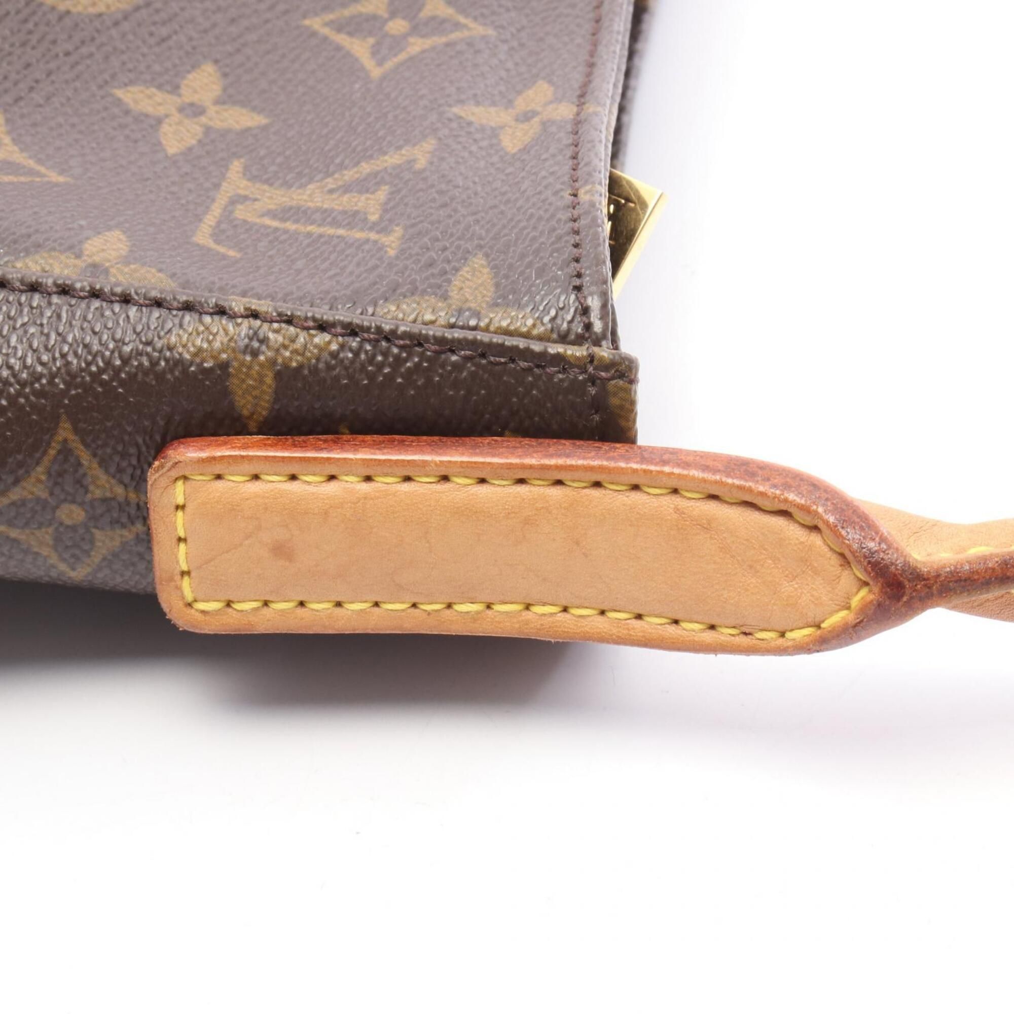 Coated Canvas Monogram Pvc Leather Handbag Shoulder Bag (Pre-Owned) - Louis Vuitton - Modalova