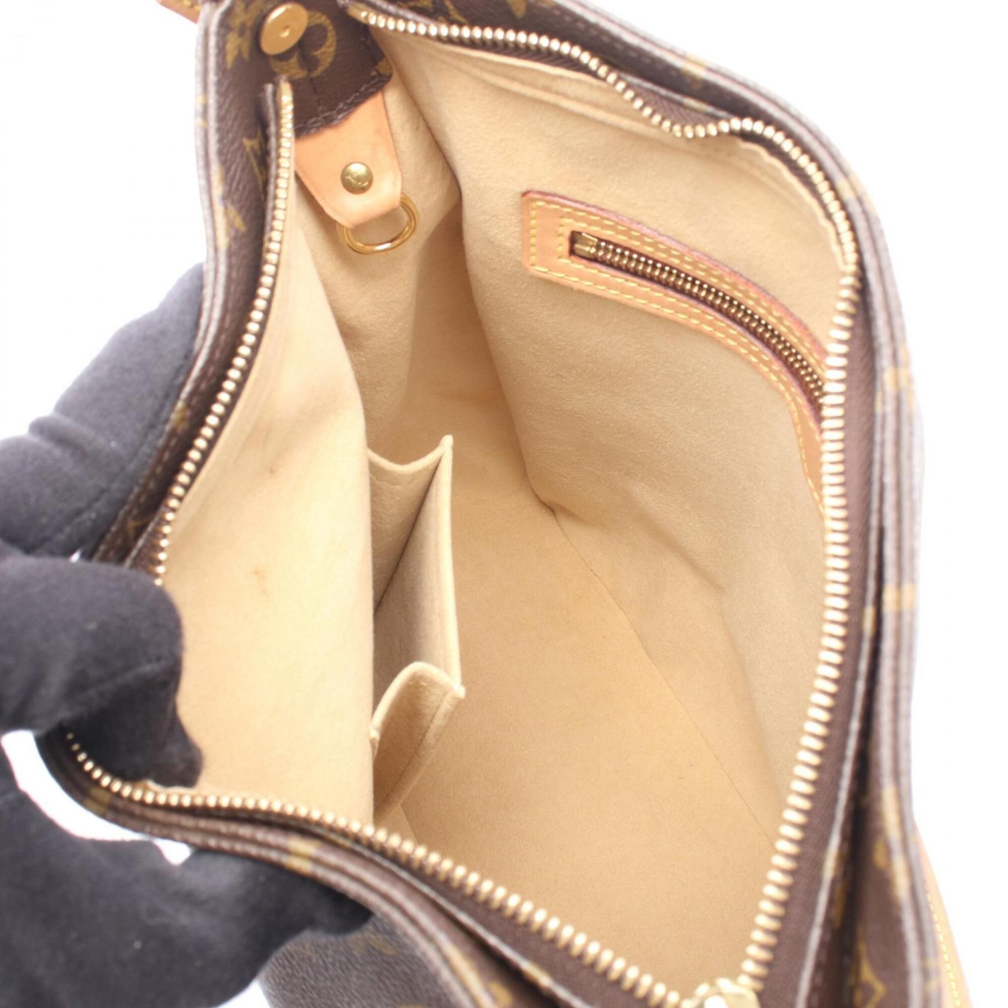 Coated Canvas Monogram Pvc Leather Handbag Shoulder Bag (Pre-Owned) - Louis Vuitton - Modalova