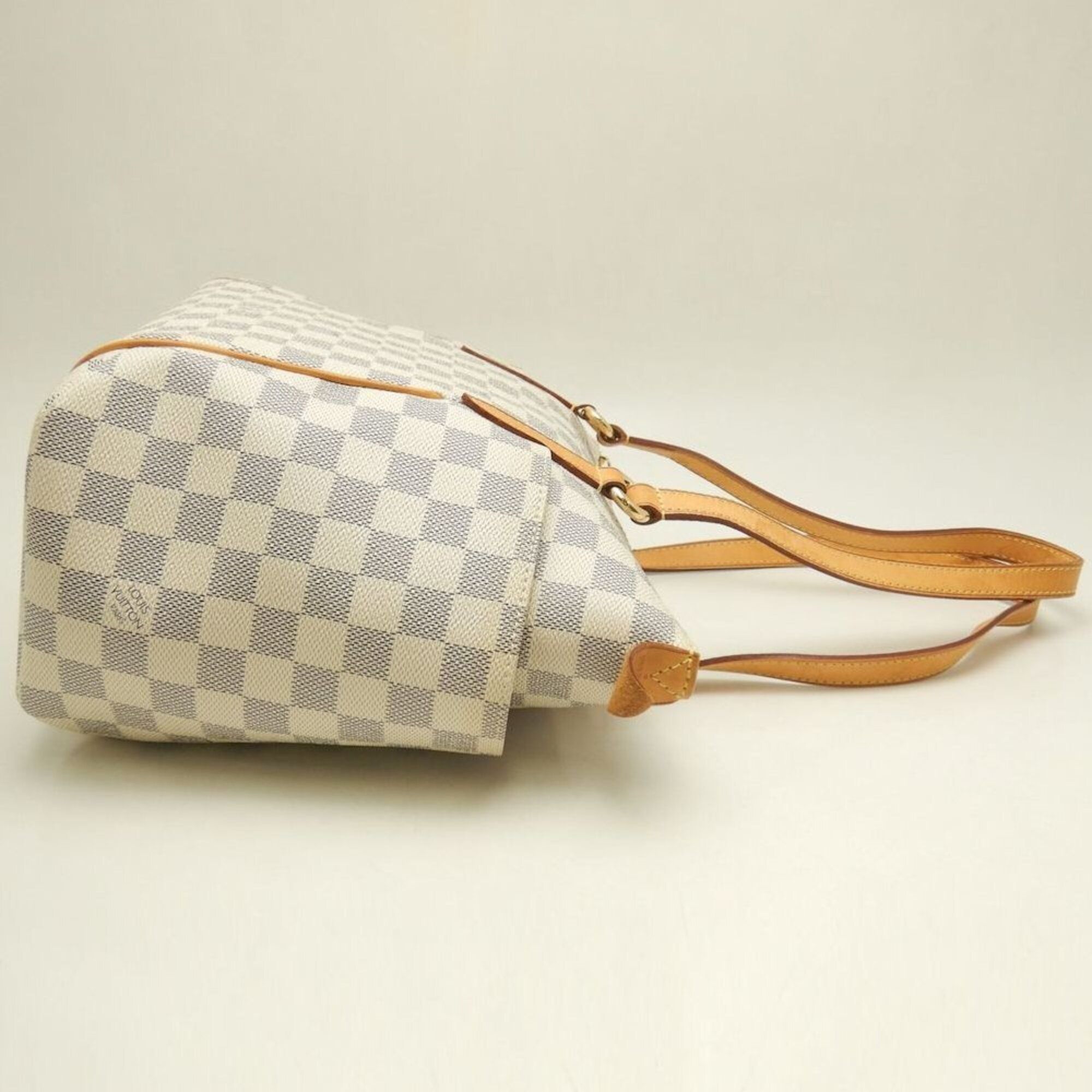 Coated Canvas Leather Tote Bag (Pre-Owned) - Louis Vuitton - Modalova