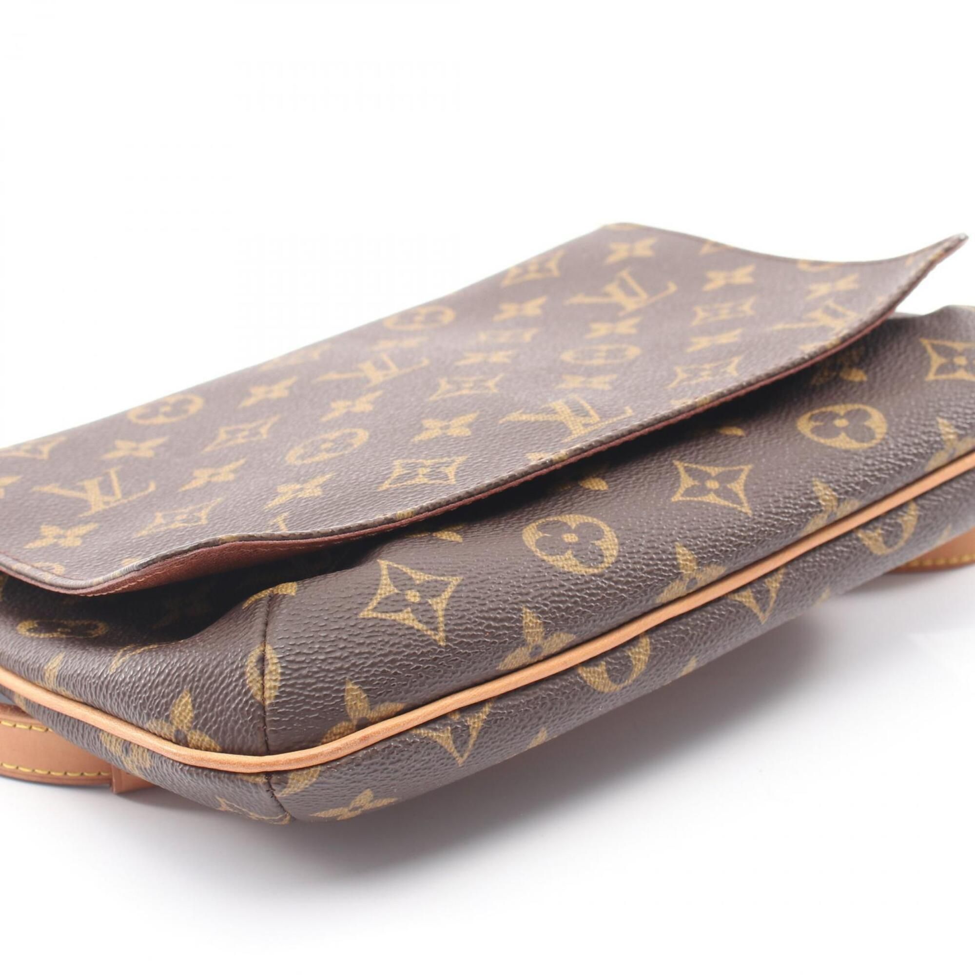Coated Canvas Leather Handbag Shoulder Bag (Pre-Owned) - Louis Vuitton - Modalova