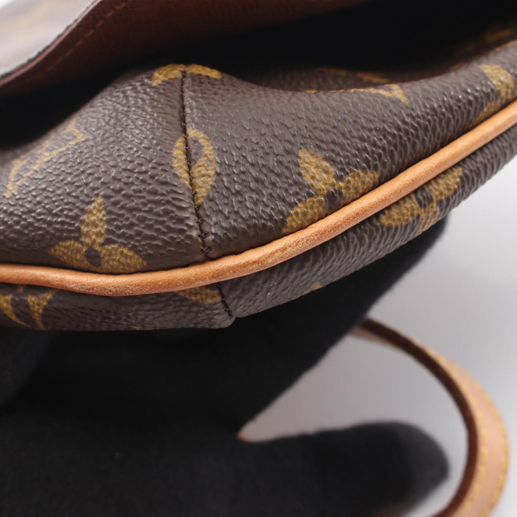 Coated Canvas Leather Handbag Shoulder Bag (Pre-Owned) - Louis Vuitton - Modalova