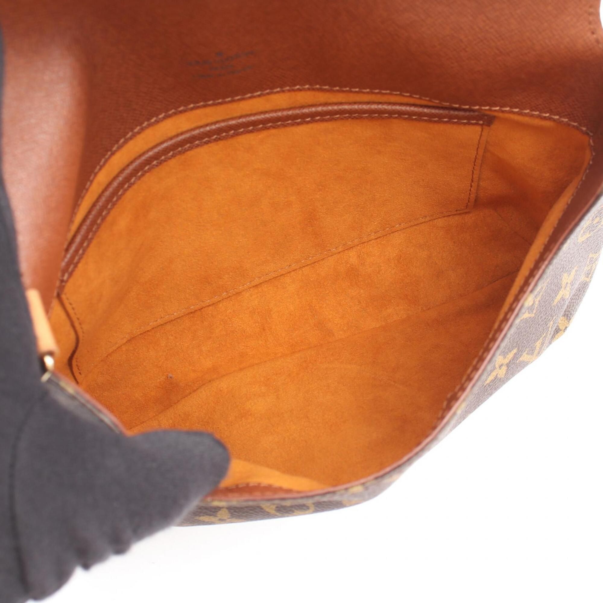 Coated Canvas Leather Handbag Shoulder Bag (Pre-Owned) - Louis Vuitton - Modalova
