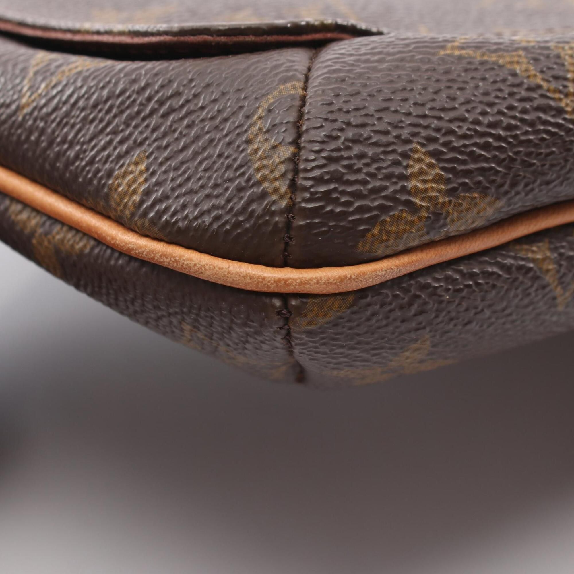 Coated Canvas Leather Handbag Shoulder Bag (Pre-Owned) - Louis Vuitton - Modalova