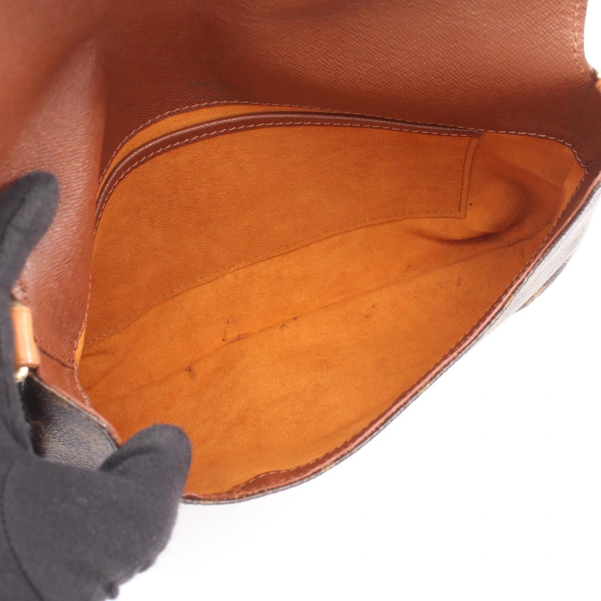 Coated Canvas Leather Handbag Shoulder Bag (Pre-Owned) - Louis Vuitton - Modalova