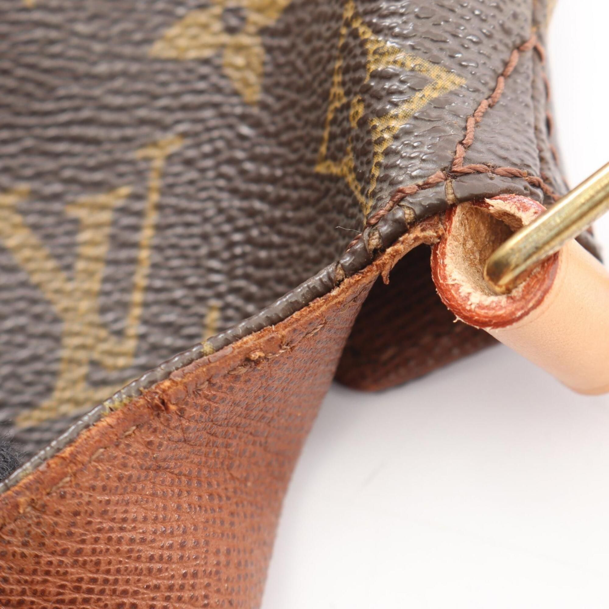 Monogram Leather Handbag Shoulder Bag (Pre-Owned) - Louis Vuitton - Modalova