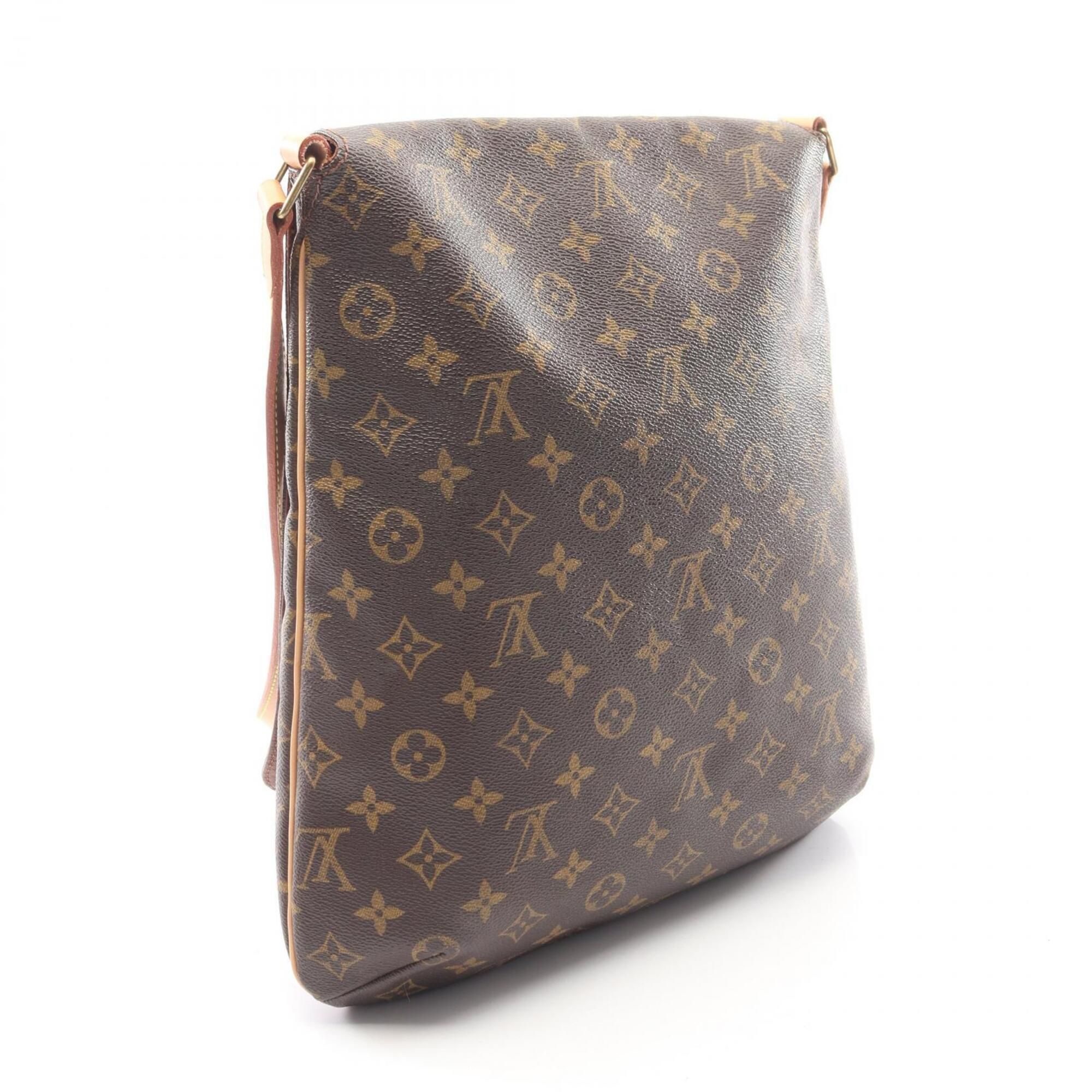 Monogram Leather Handbag Shoulder Bag (Pre-Owned) - Louis Vuitton - Modalova