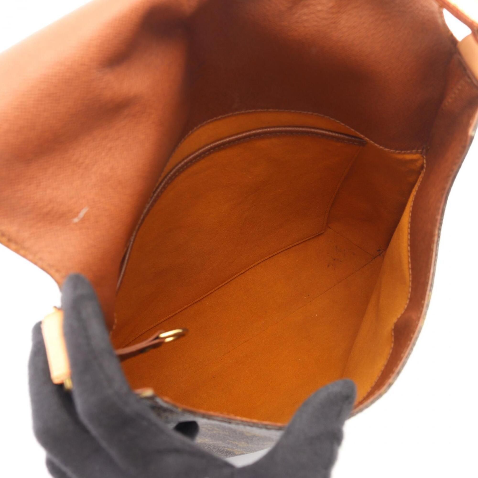 Monogram Leather Handbag Shoulder Bag (Pre-Owned) - Louis Vuitton - Modalova
