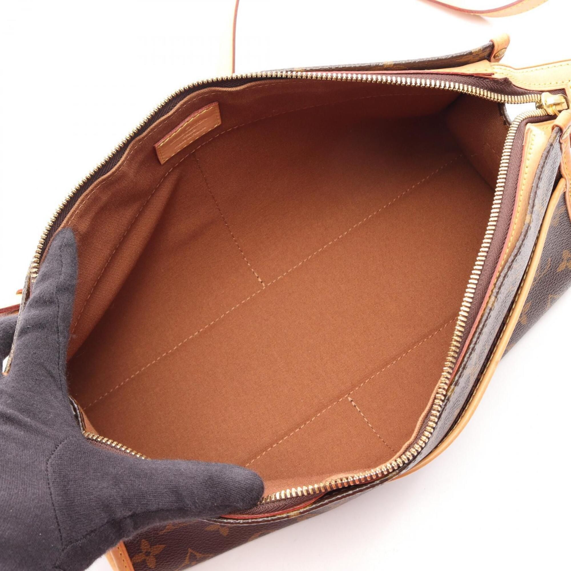 Coated Canvas Leather Handbag Shoulder Bag (Pre-Owned) - Louis Vuitton - Modalova