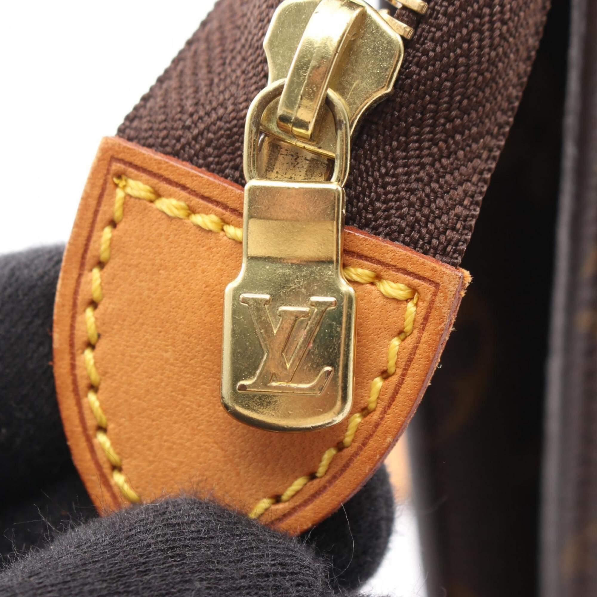 Coated Canvas Leather Handbag Shoulder Bag (Pre-Owned) - Louis Vuitton - Modalova