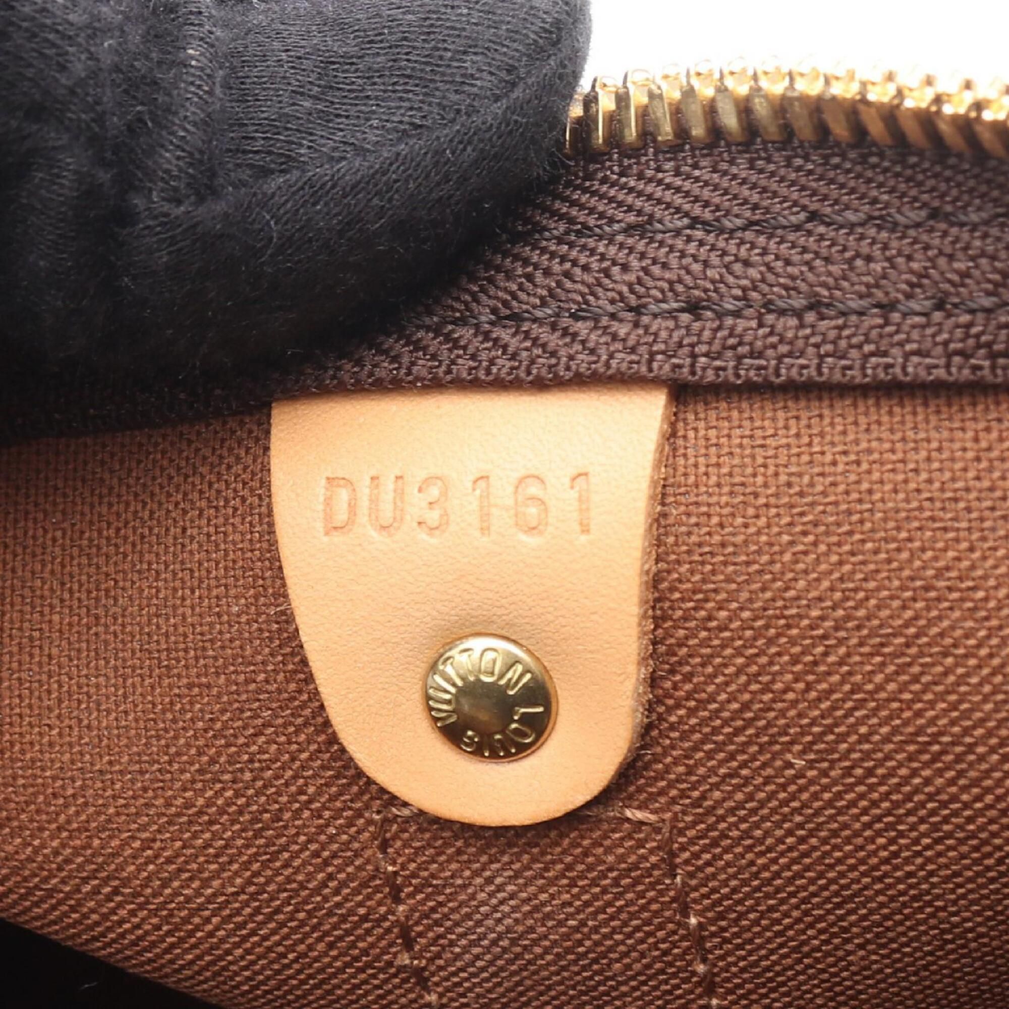 Monogram Pvc Coated Canvas Leather Boston Bag Handbag (Pre-Owned) - Louis Vuitton - Modalova