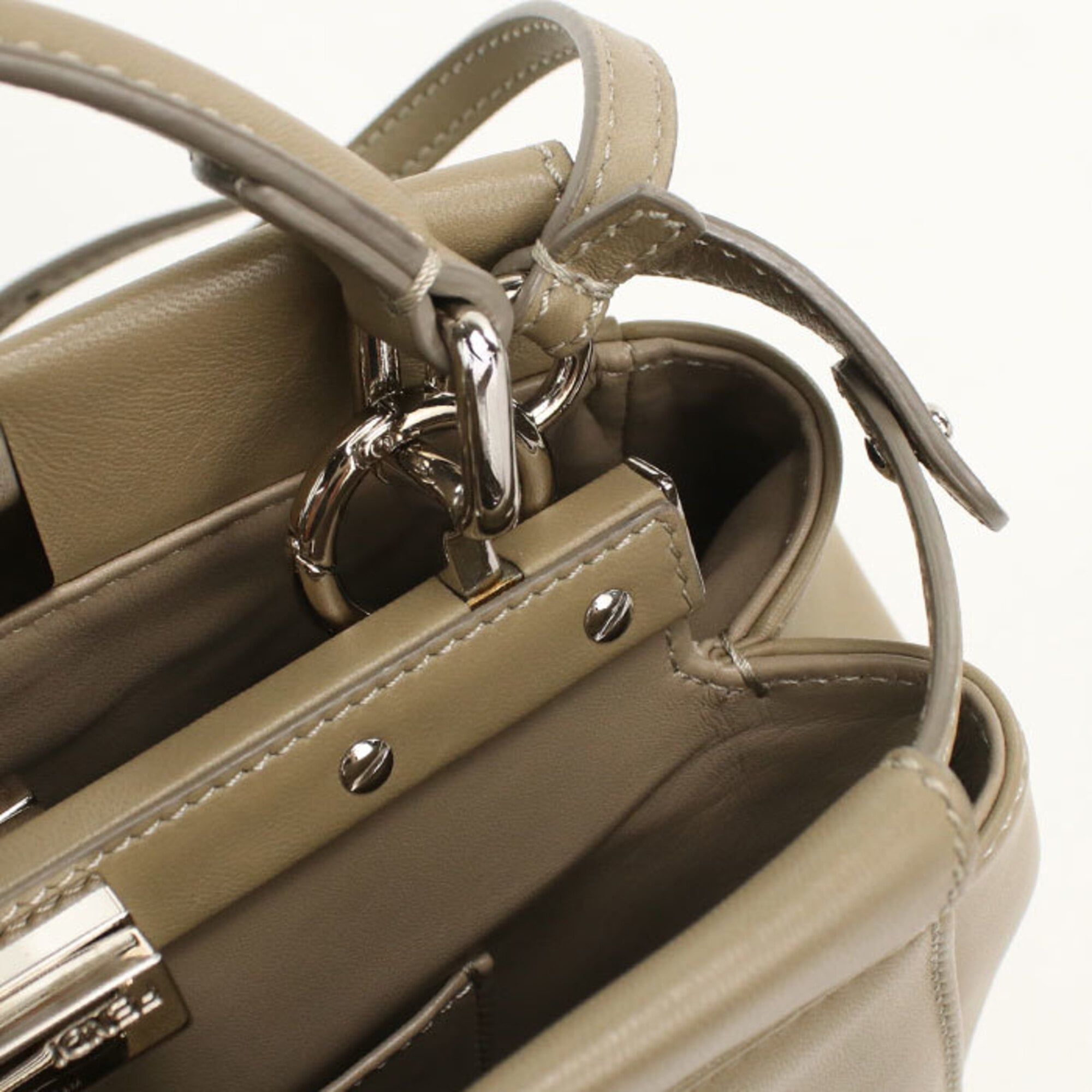 Leather Handbag (Pre-Owned) - Fendi - Modalova