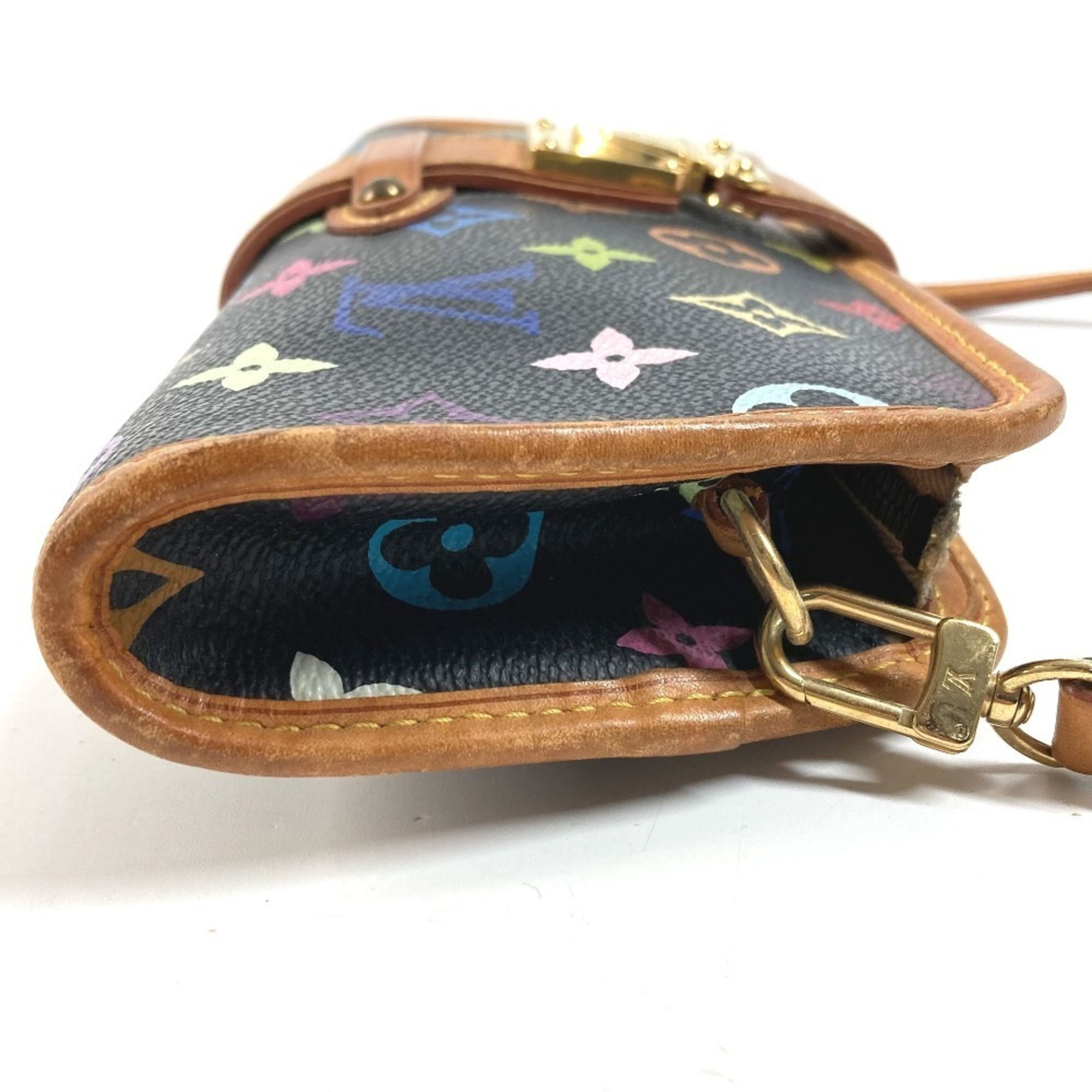 Monogram Multicolore Canvas Clutch Bag Handbag Pouch Shoulder Bag (Pre-Owned) - Louis Vuitton - Modalova