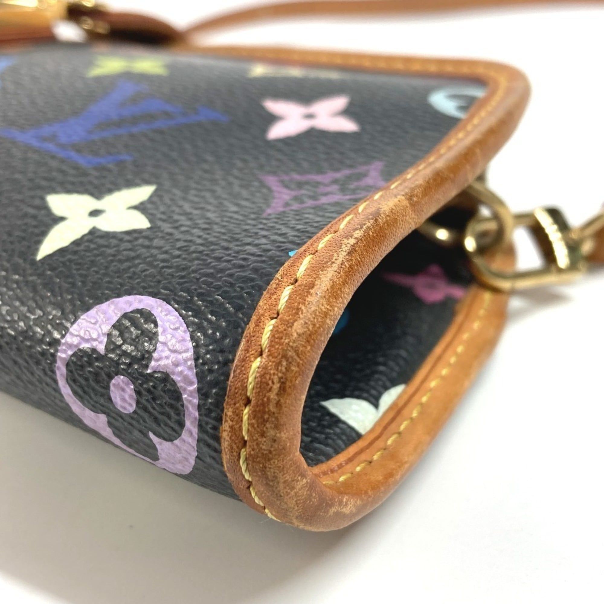 Monogram Multicolore Canvas Clutch Bag Handbag Pouch Shoulder Bag (Pre-Owned) - Louis Vuitton - Modalova