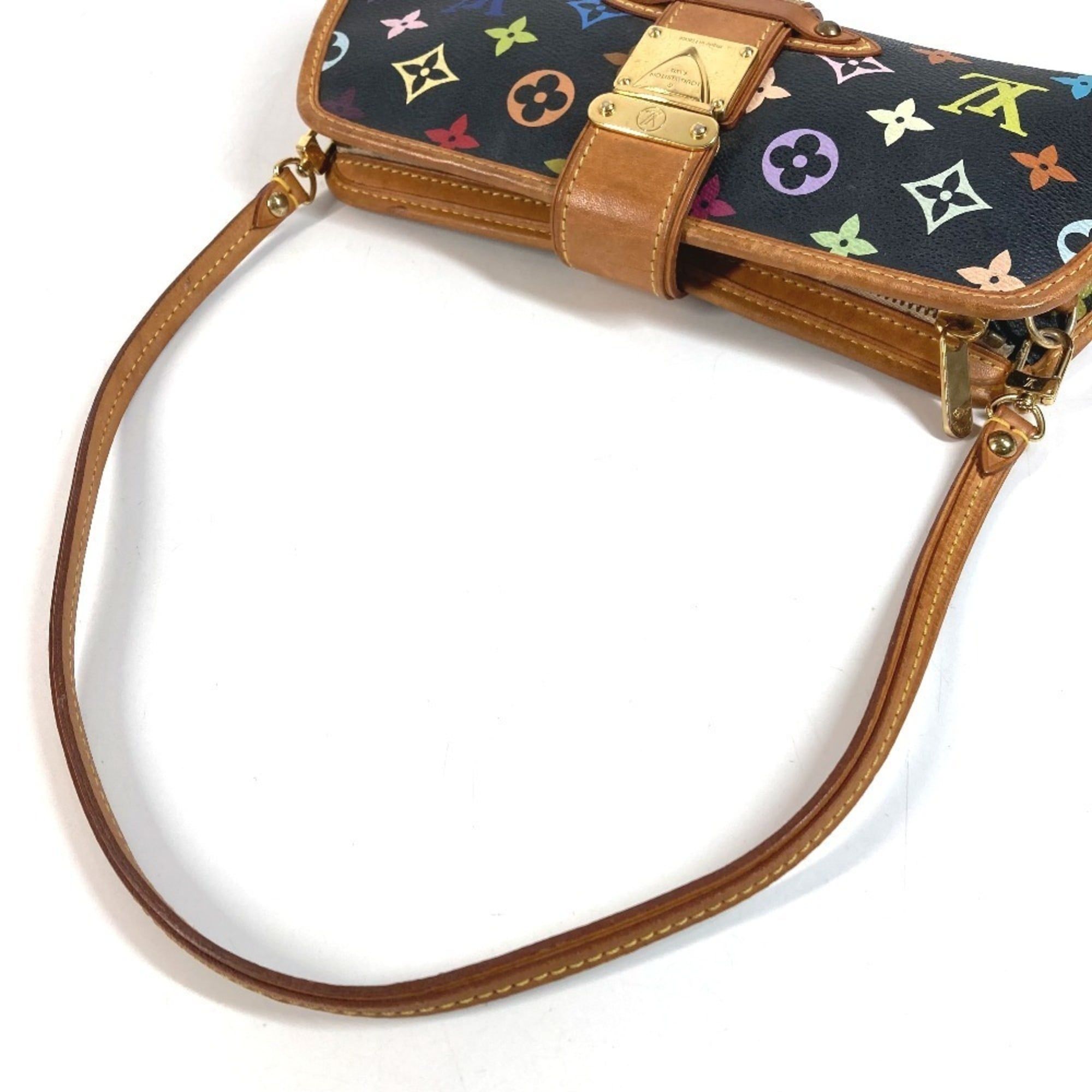 Monogram Multicolore Canvas Clutch Bag Handbag Pouch Shoulder Bag (Pre-Owned) - Louis Vuitton - Modalova