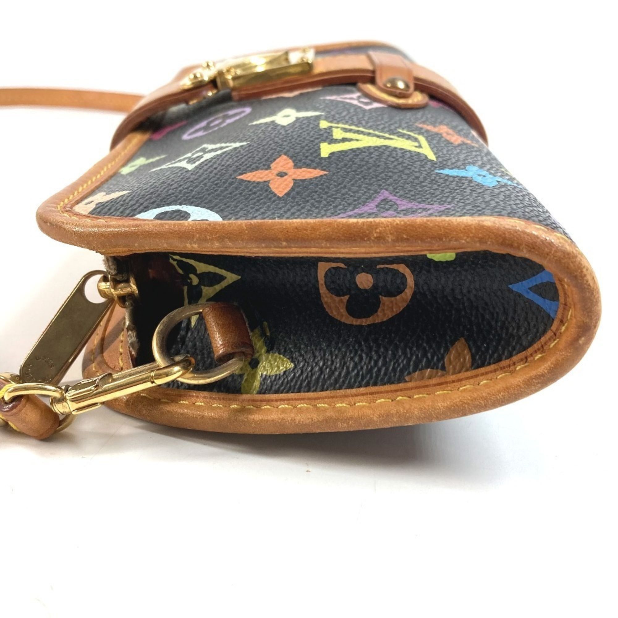 Monogram Multicolore Canvas Clutch Bag Handbag Pouch Shoulder Bag (Pre-Owned) - Louis Vuitton - Modalova