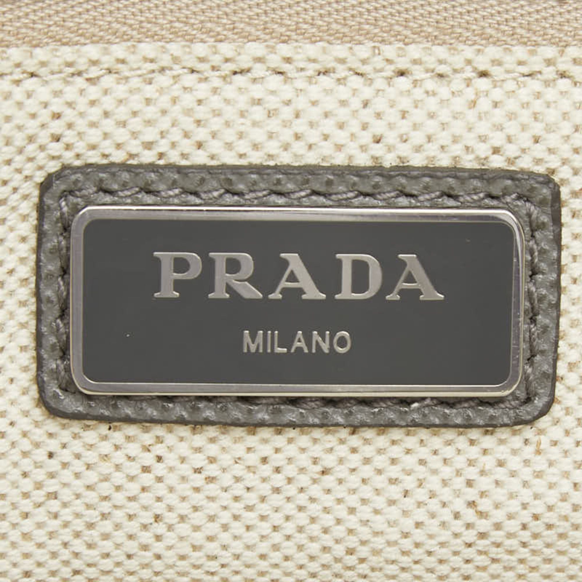 Leather Tote Bag (Pre-Owned) - Prada - Modalova