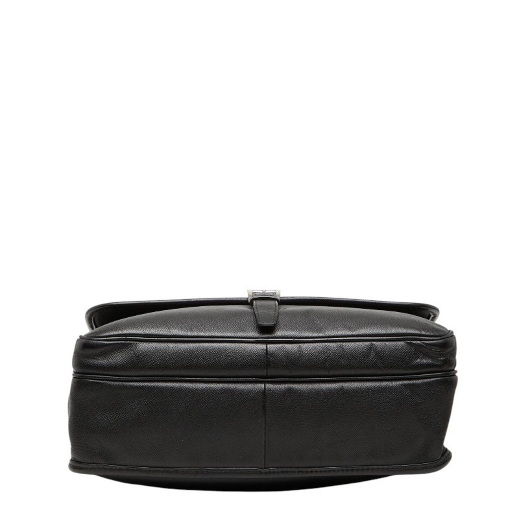 Leather Messenger Bag Shoulder Bag (Pre-Owned) - Prada - Modalova
