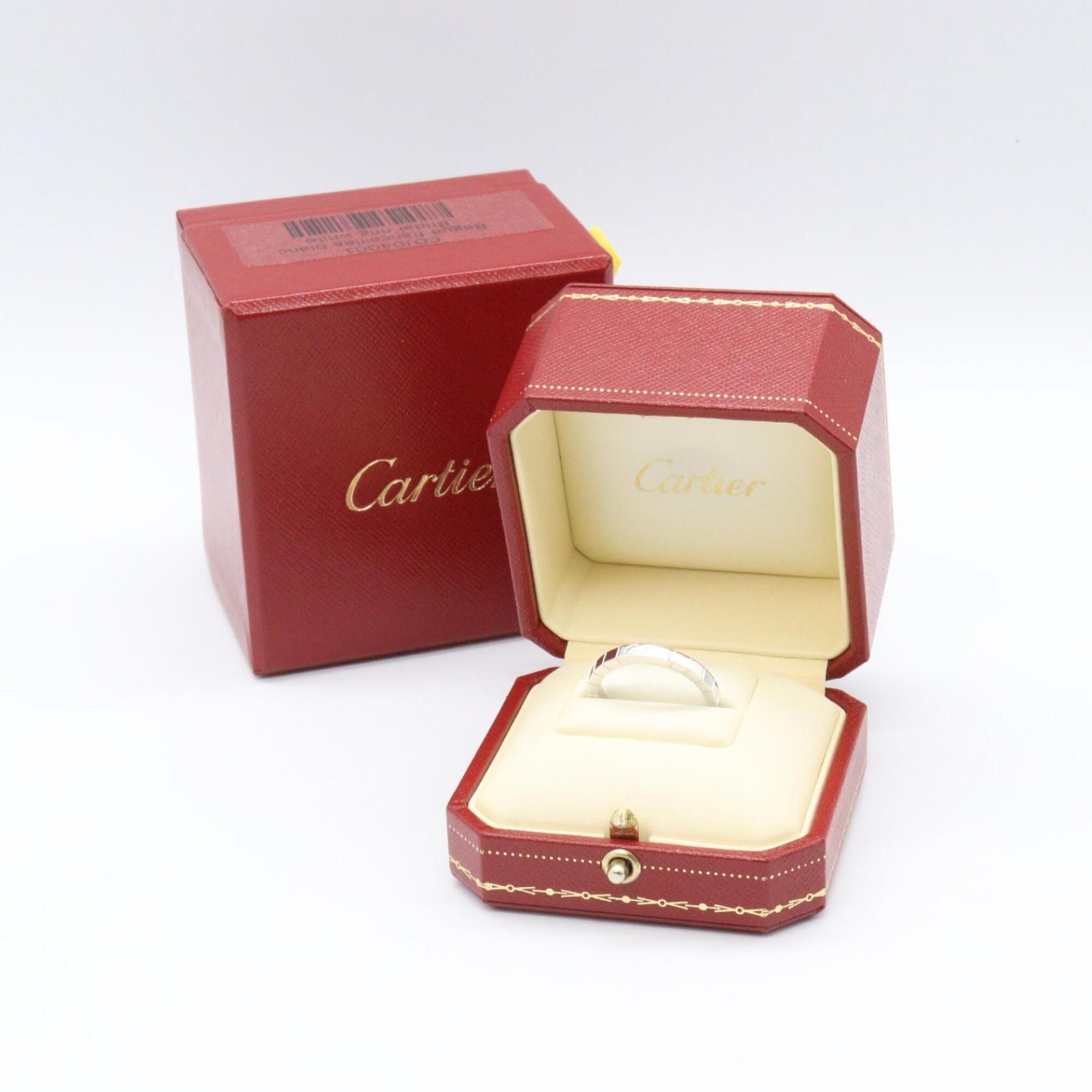 White Gold (18K) Band Ring (Pre-Owned) - Cartier - Modalova
