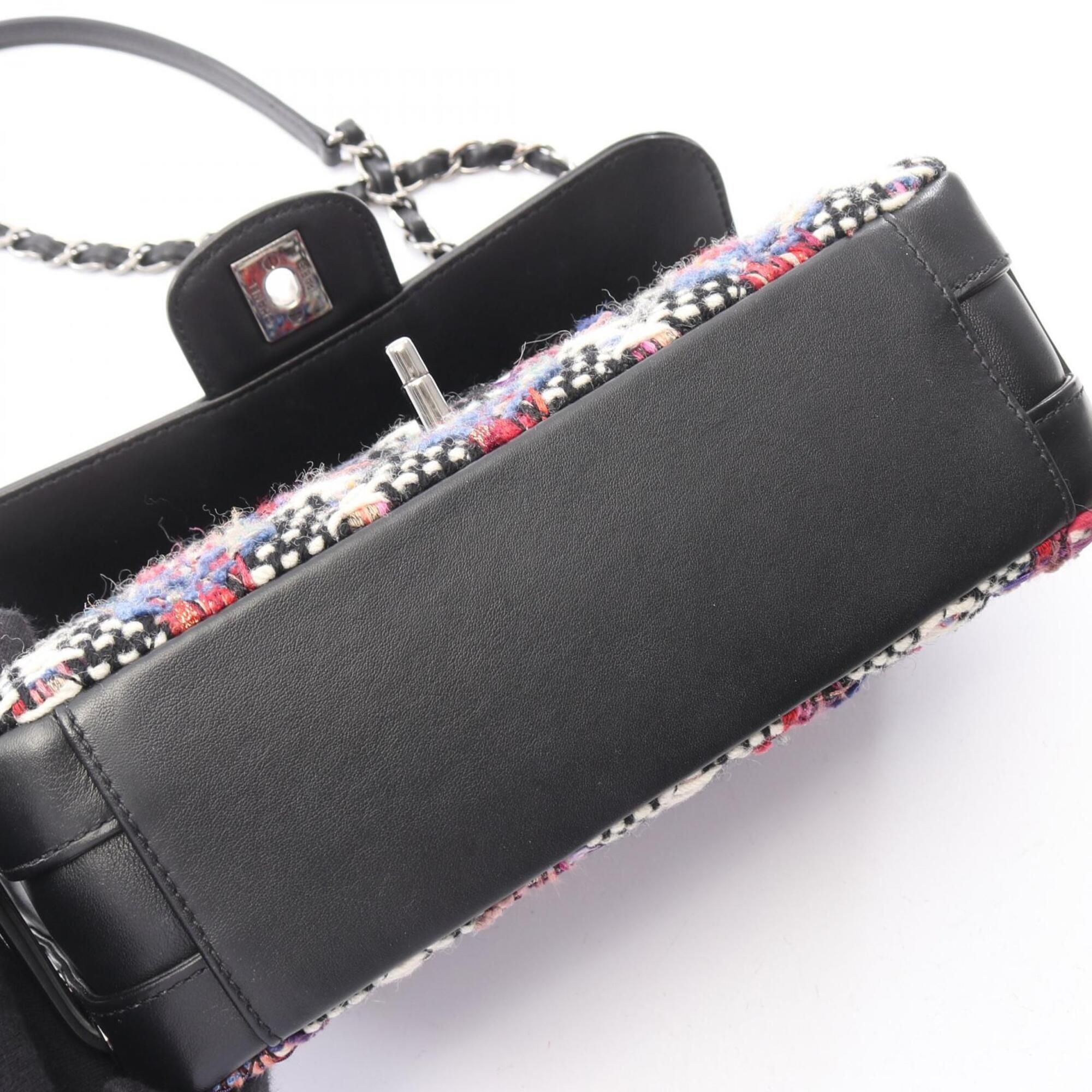 Fabric Leather Handbag Shoulder Bag (Pre-Owned) - Chanel - Modalova