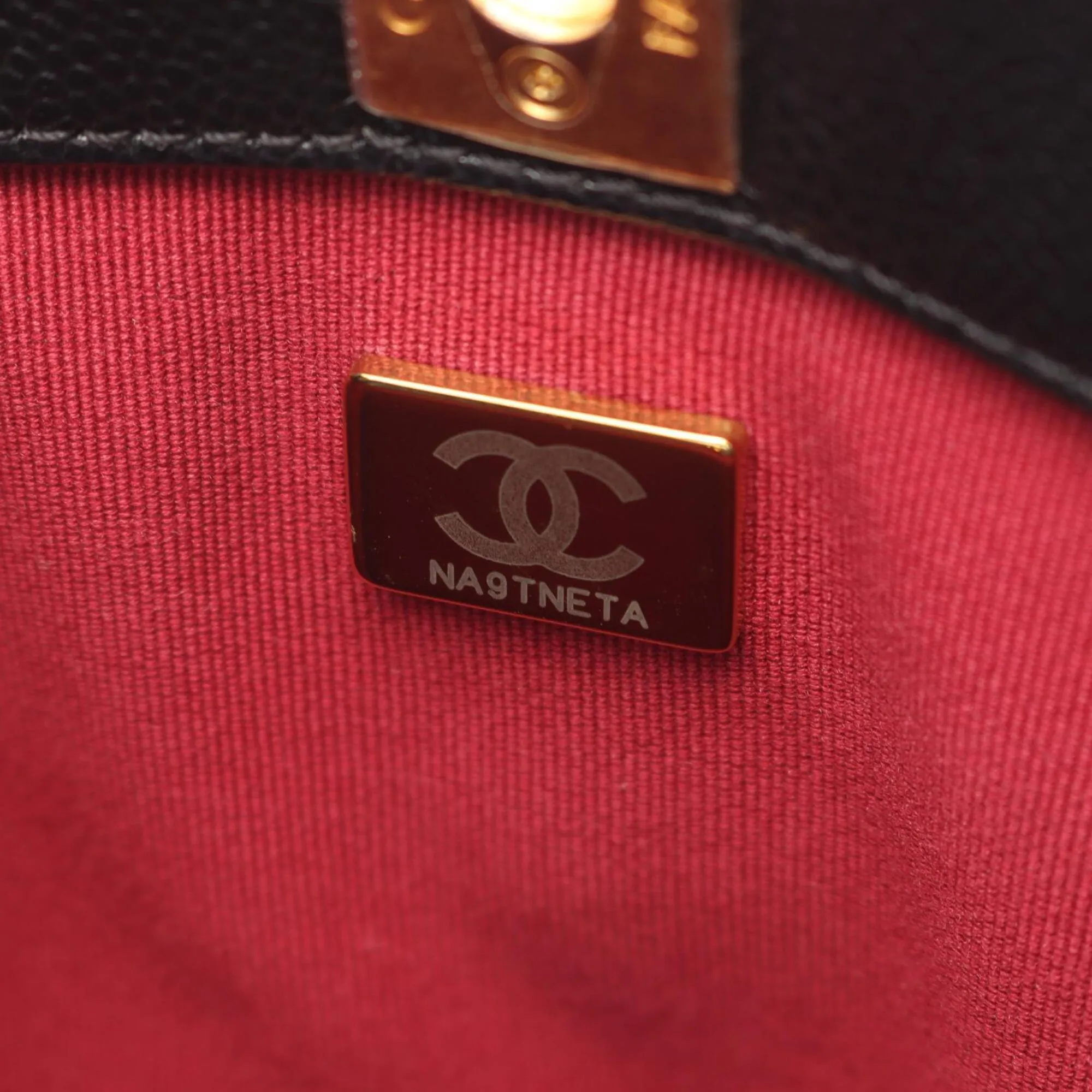 Grained Calfskin Handbag Shoulder Bag (Pre-Owned) - Chanel - Modalova