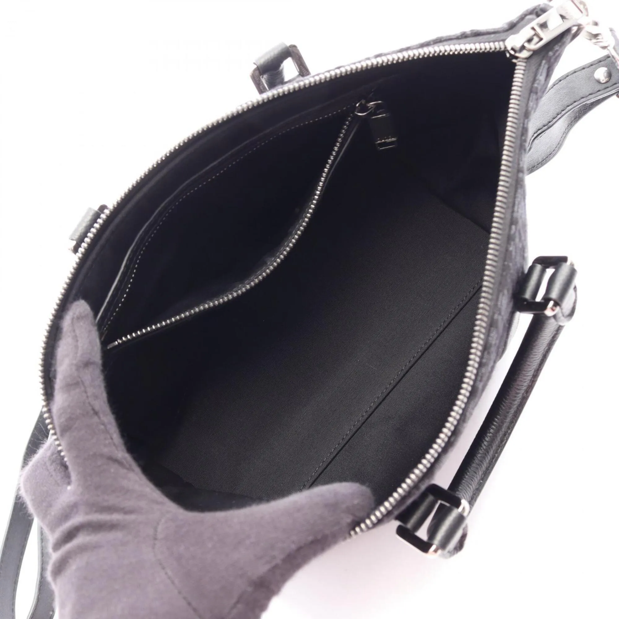 Canvas Leather Handbag Weekend Bag (Pre-Owned) - Christian Dior - Modalova