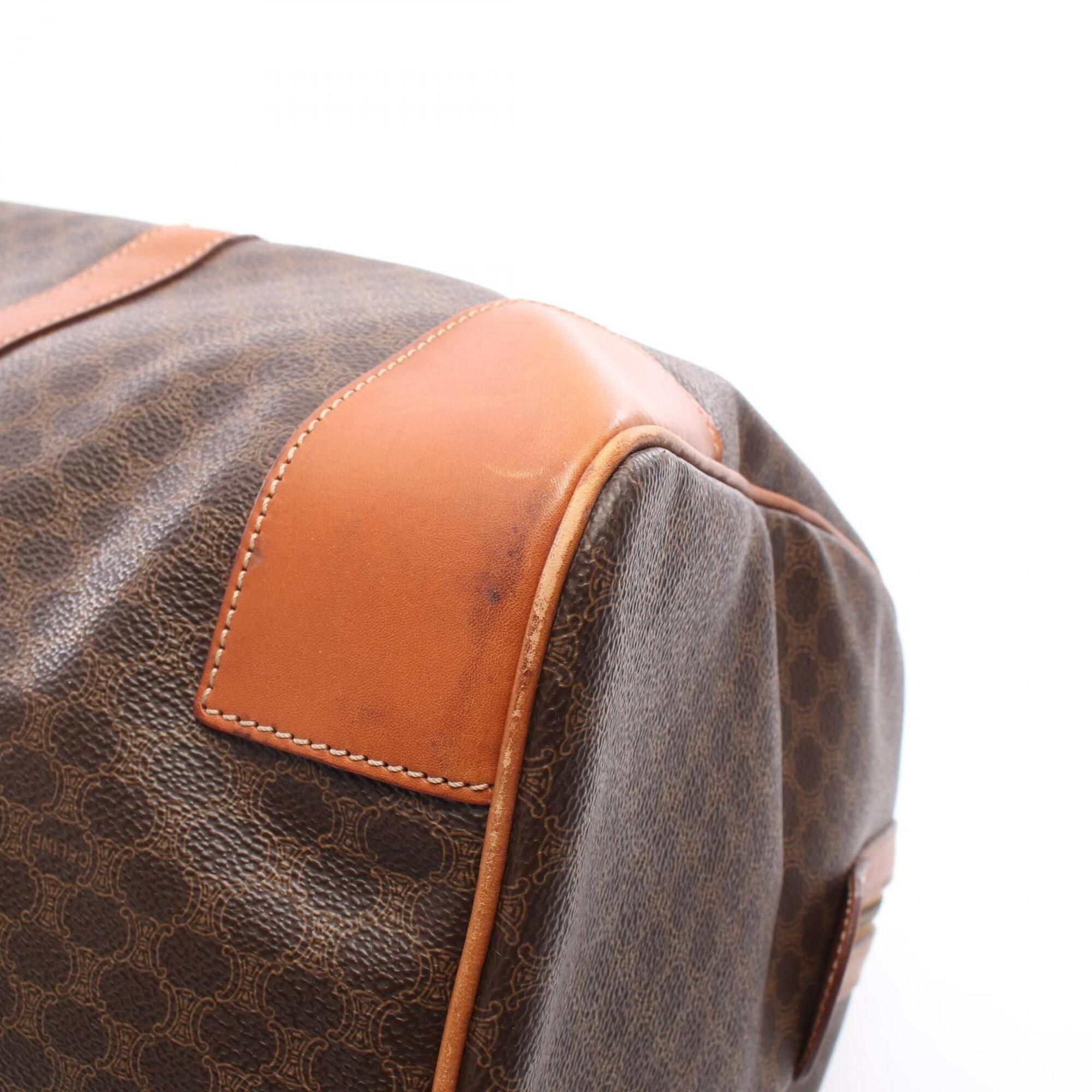Coated Canvas Pvc Leather Boston Bag Handbag (Pre-Owned) - Celine - Modalova