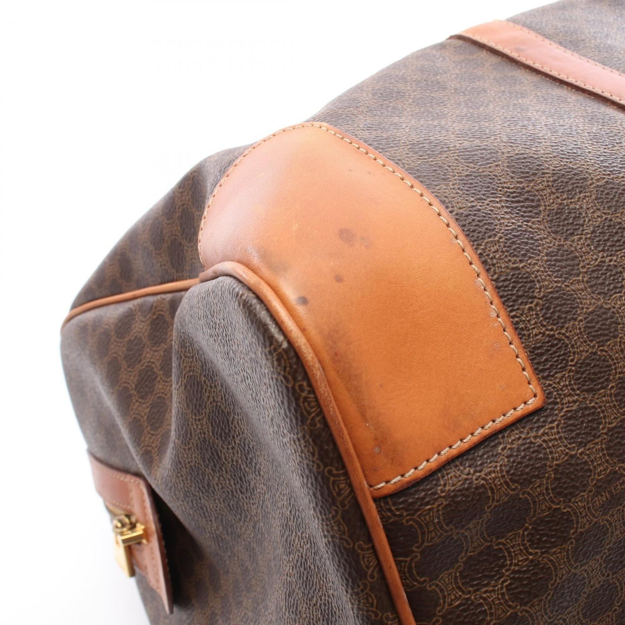 Coated Canvas Pvc Leather Boston Bag Handbag (Pre-Owned) - Celine - Modalova