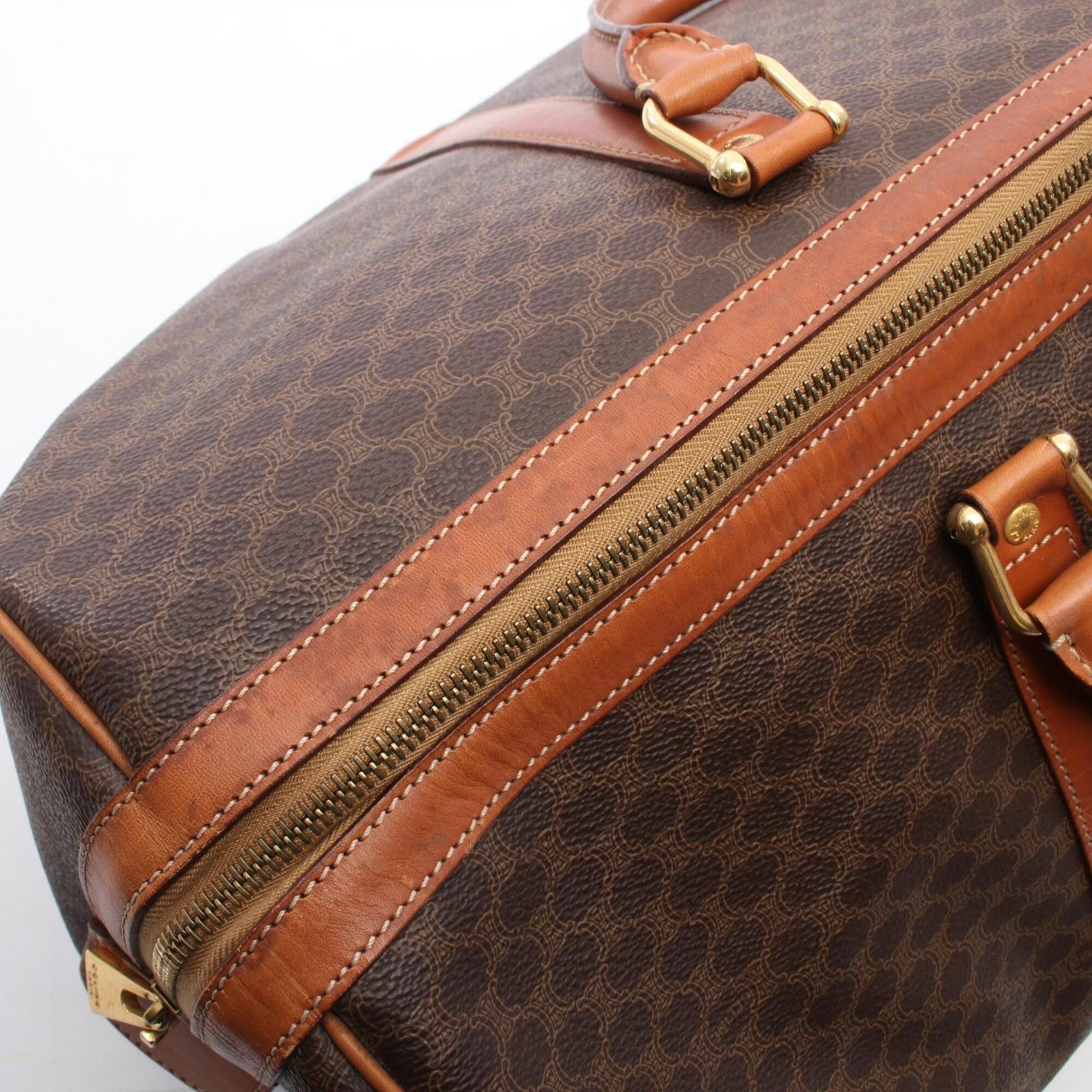 Coated Canvas Pvc Leather Boston Bag Handbag (Pre-Owned) - Celine - Modalova