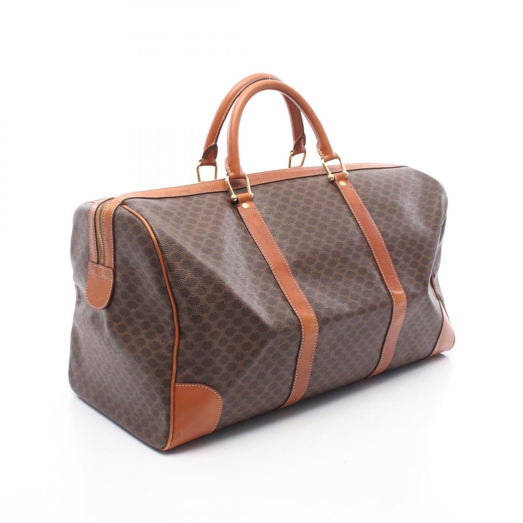 Coated Canvas Pvc Leather Boston Bag Handbag (Pre-Owned) - Celine - Modalova