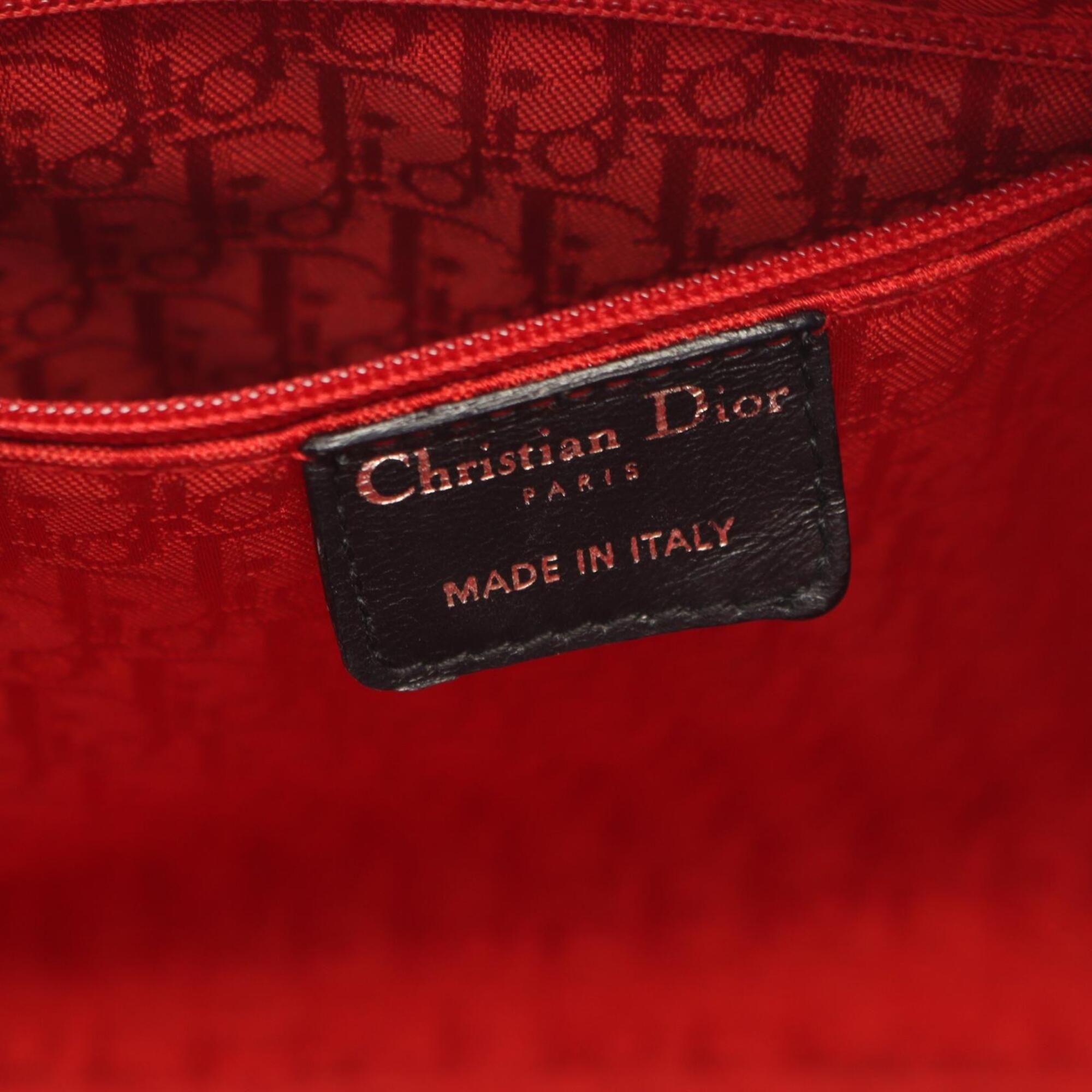 Leather Handbag (Pre-Owned) - Christian Dior - Modalova